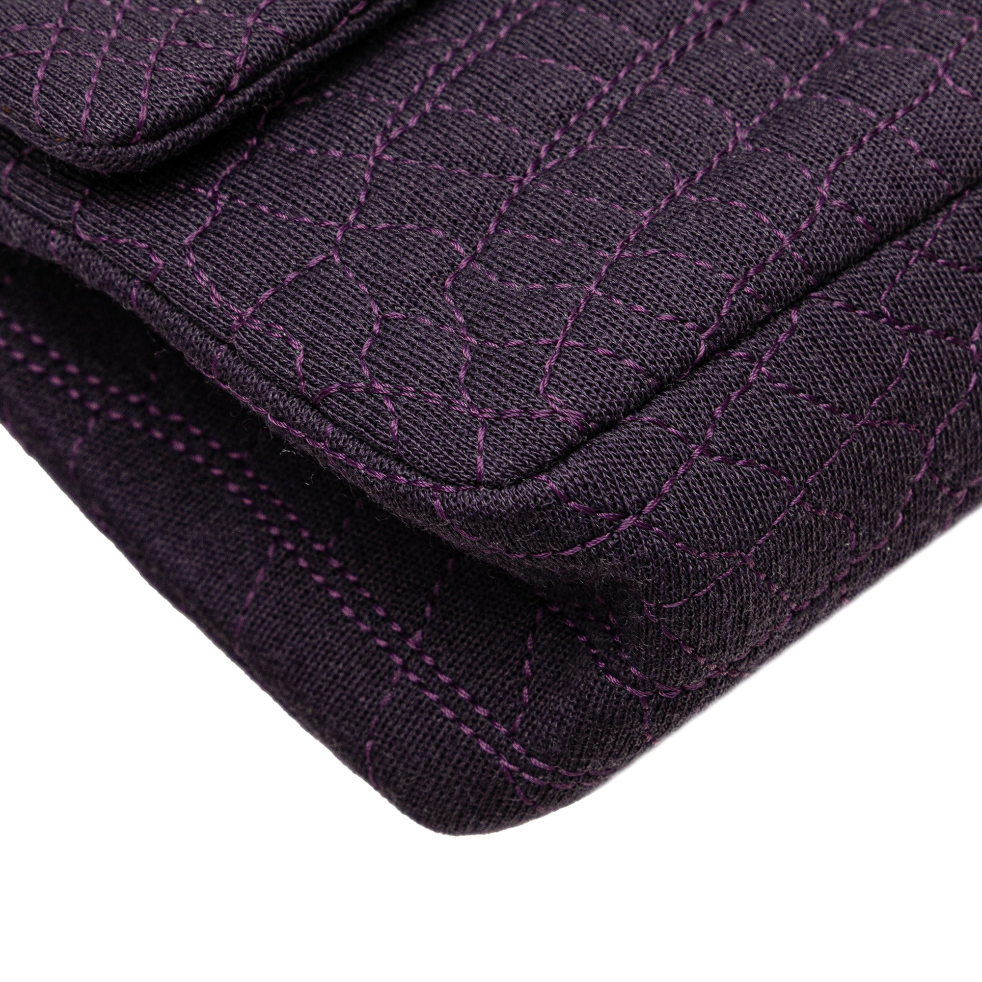 Chanel Croc Quilted Jersey Reissue 2.55 Double Flap 226 - image 11