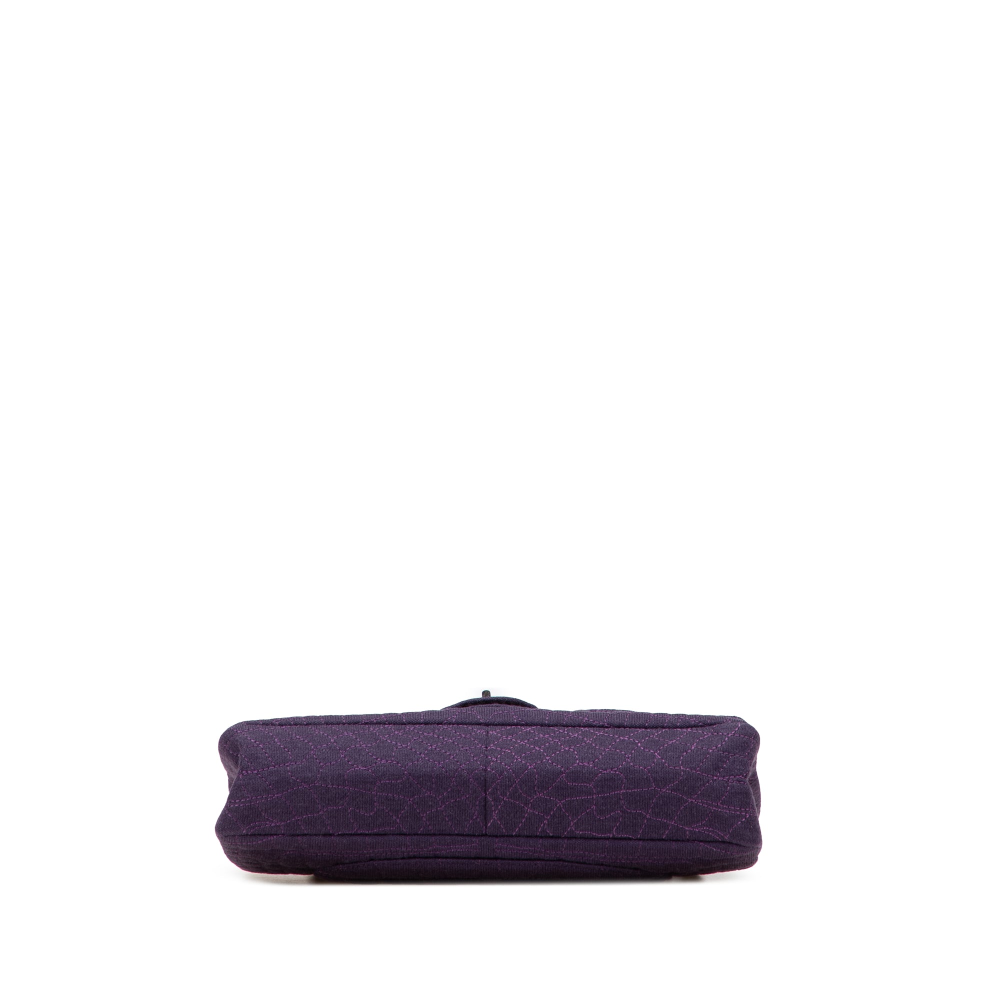Chanel Croc Quilted Jersey Reissue 2.55 Double Flap 226 - image 3