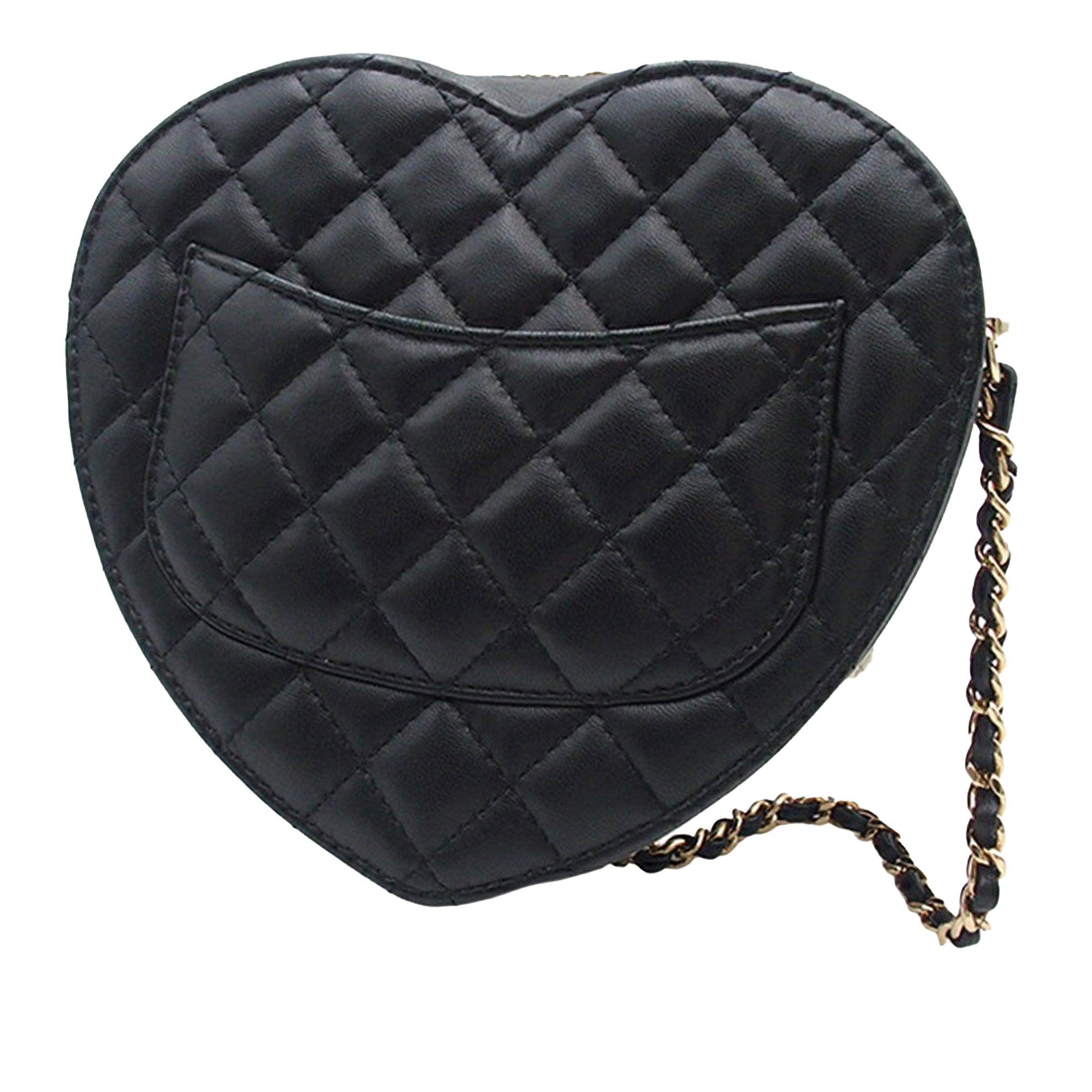 Chanel Lambskin CC in Love Heart Crossbody - image 2
