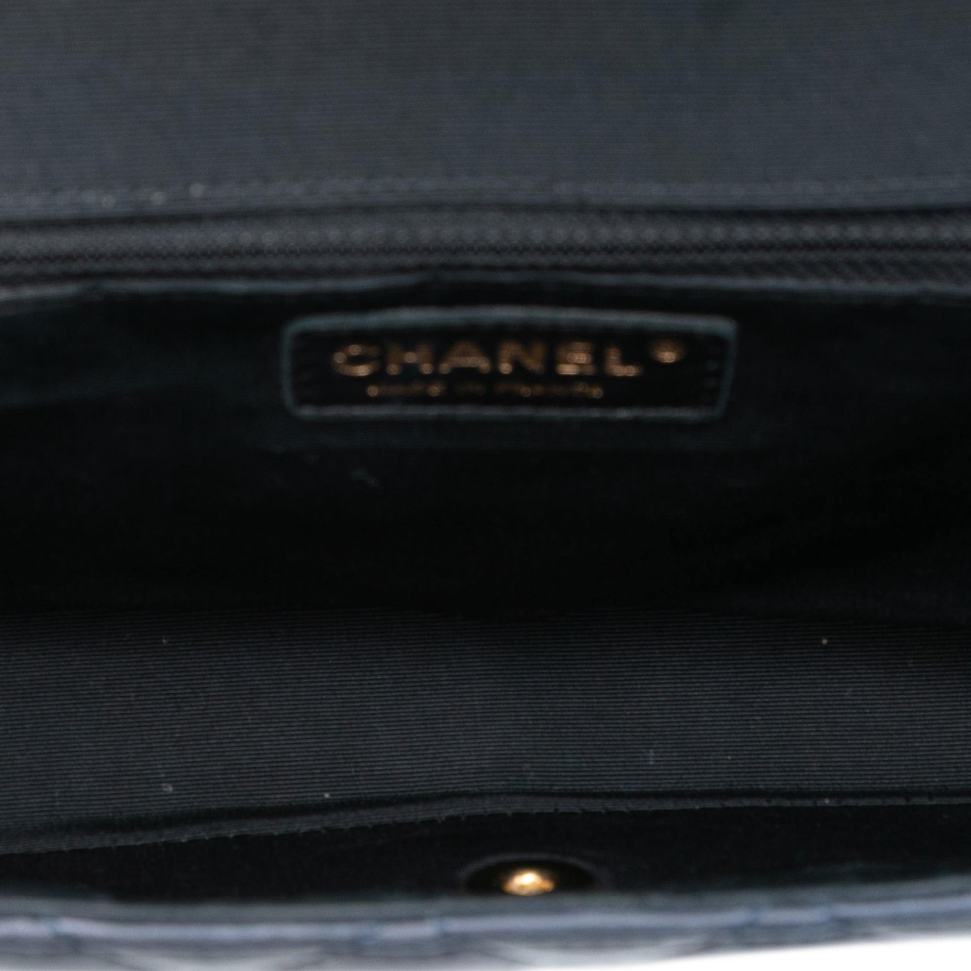 Chanel Large Bicolor Quilted Lambskin Elegant CC Flap - image 4