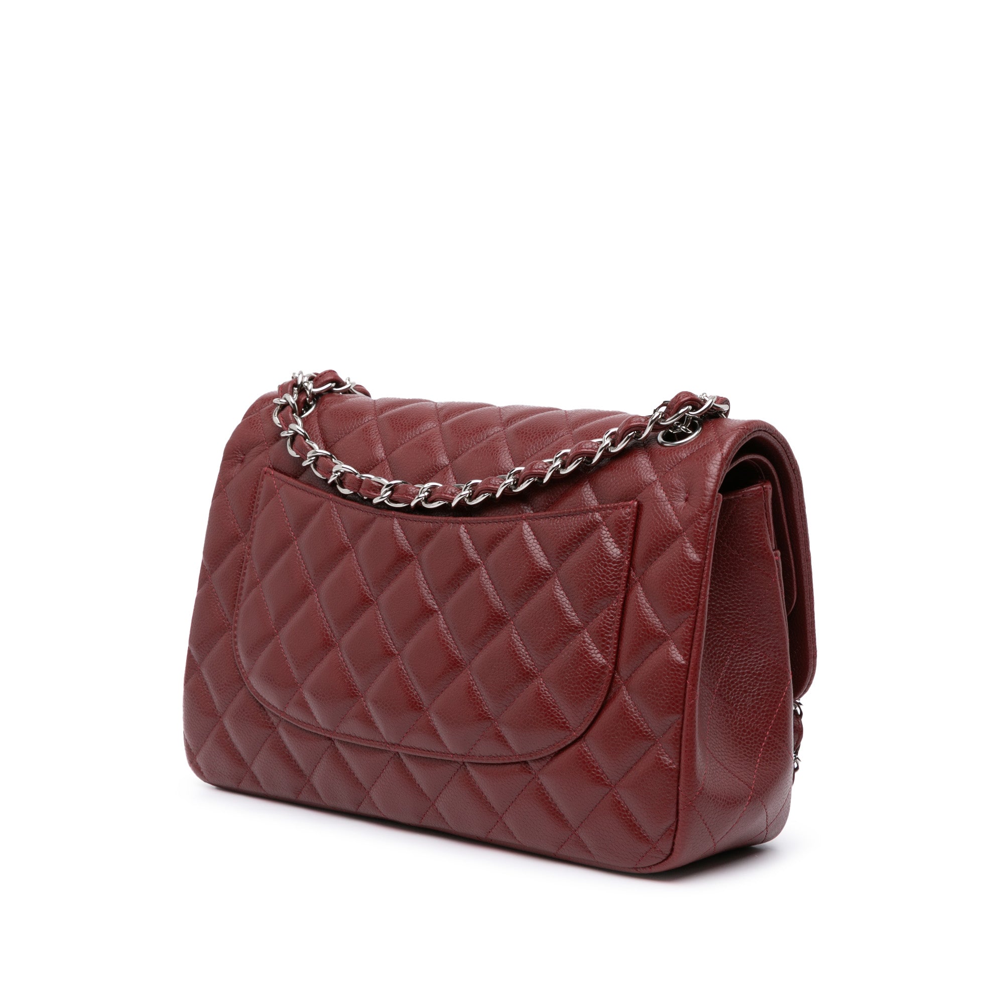 Chanel Jumbo Classic Caviar Double Flap - image 2