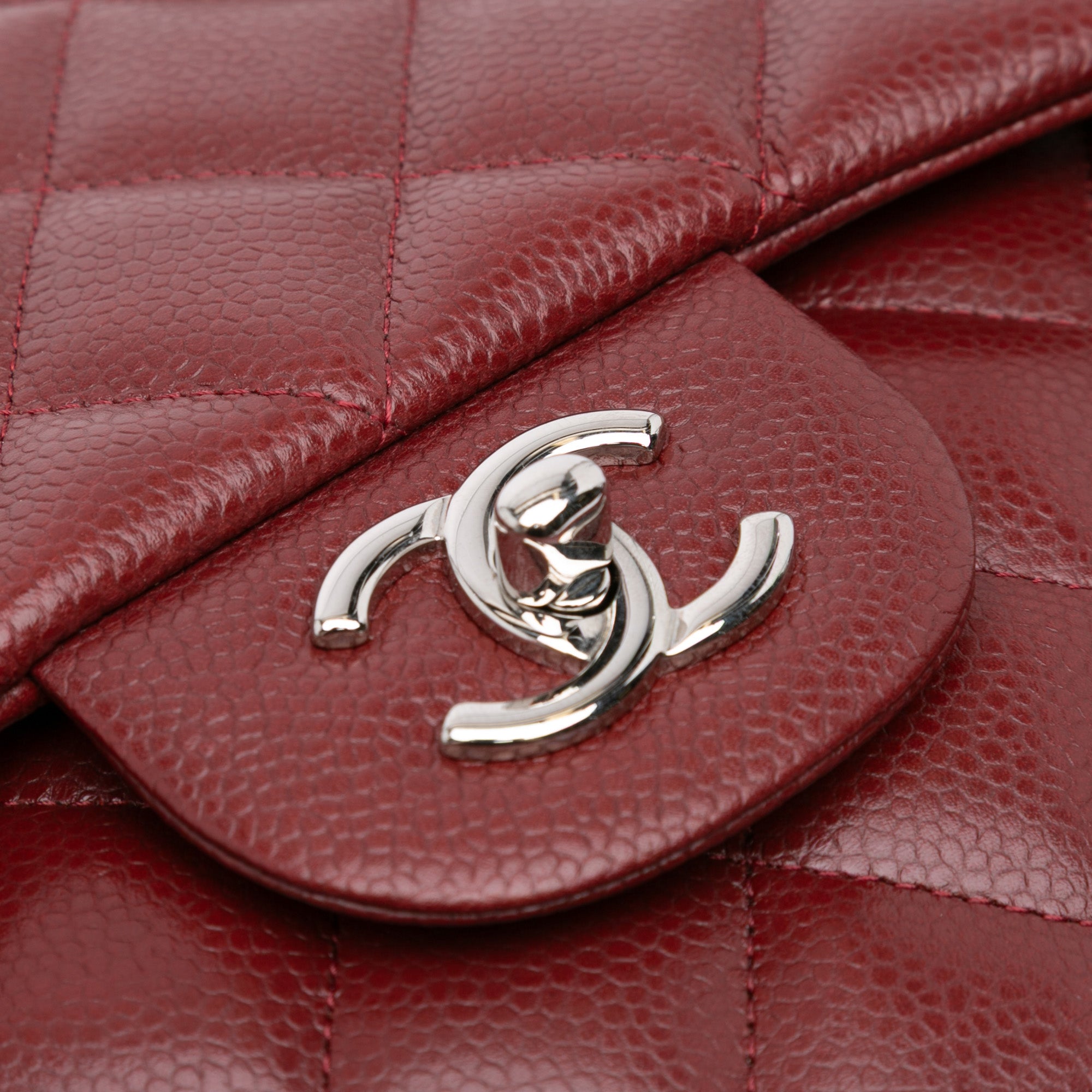 Chanel Jumbo Classic Caviar Double Flap - image 7