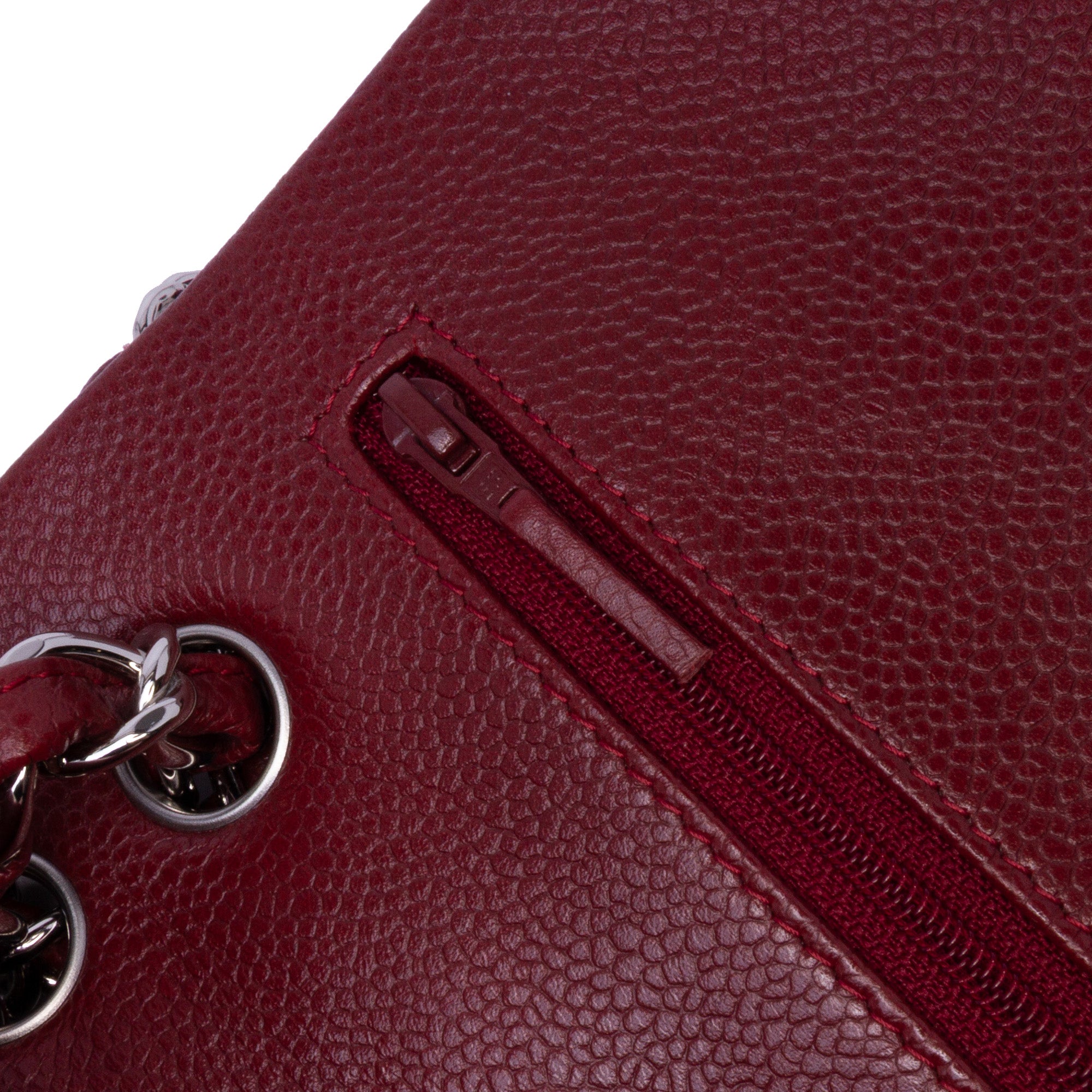 Chanel Jumbo Classic Caviar Double Flap - image 9