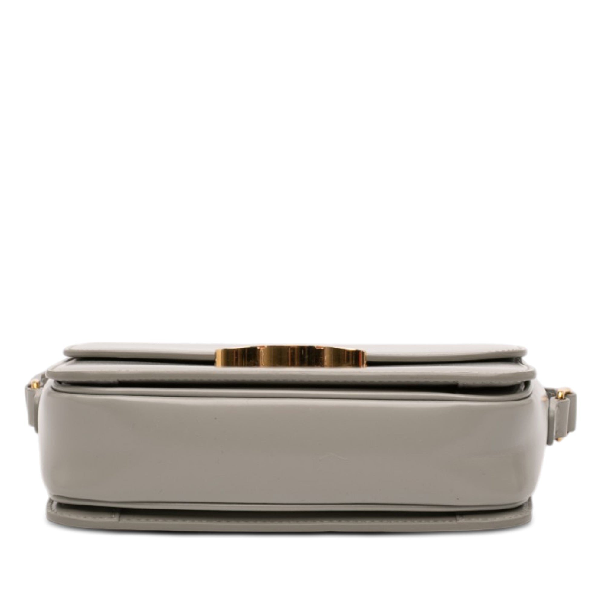 Celine Teen Shiny Calfskin Triomphe Crossbody - image 3