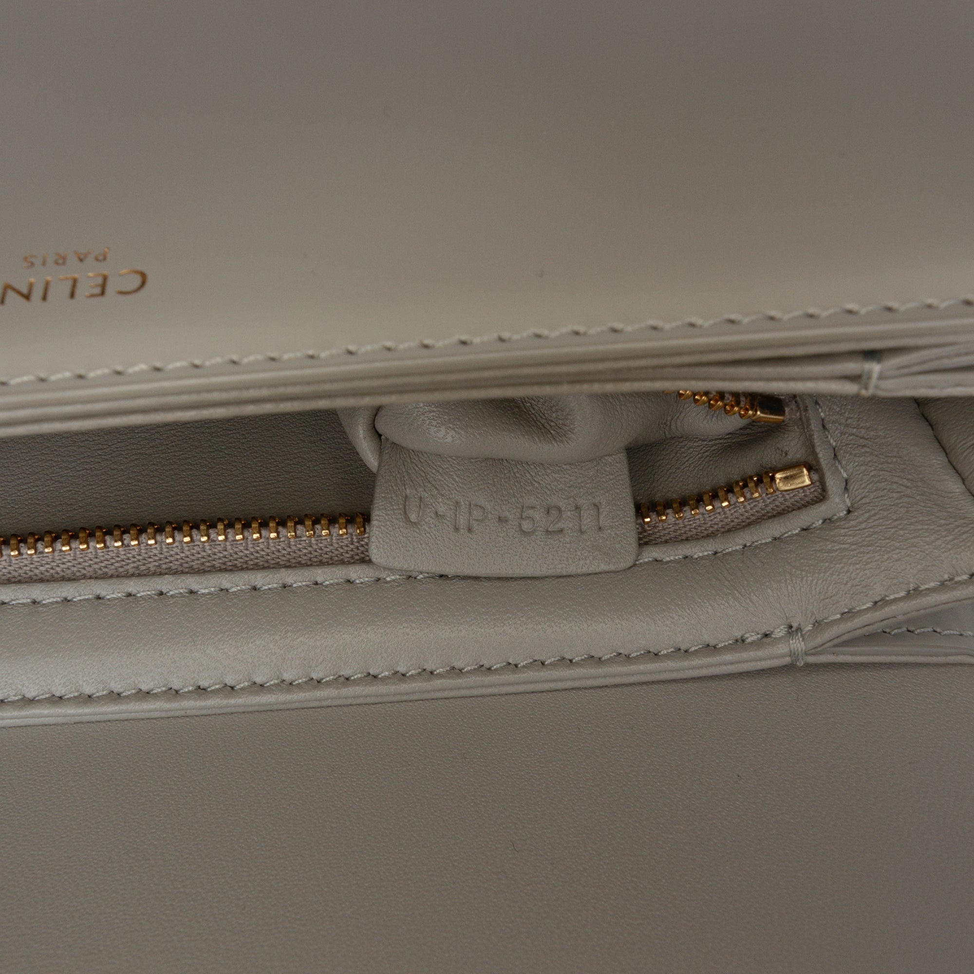 Celine Teen Shiny Calfskin Triomphe Crossbody - image 6