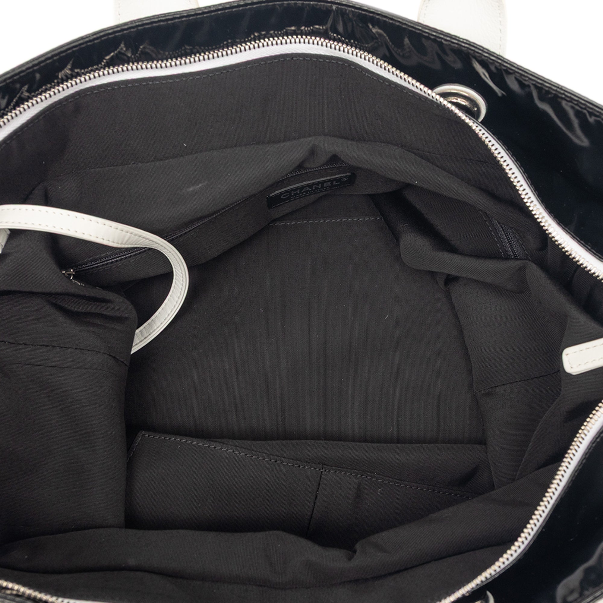 Chanel Coated Canvas La Pausa Bay Shopping Satchel - image 4
