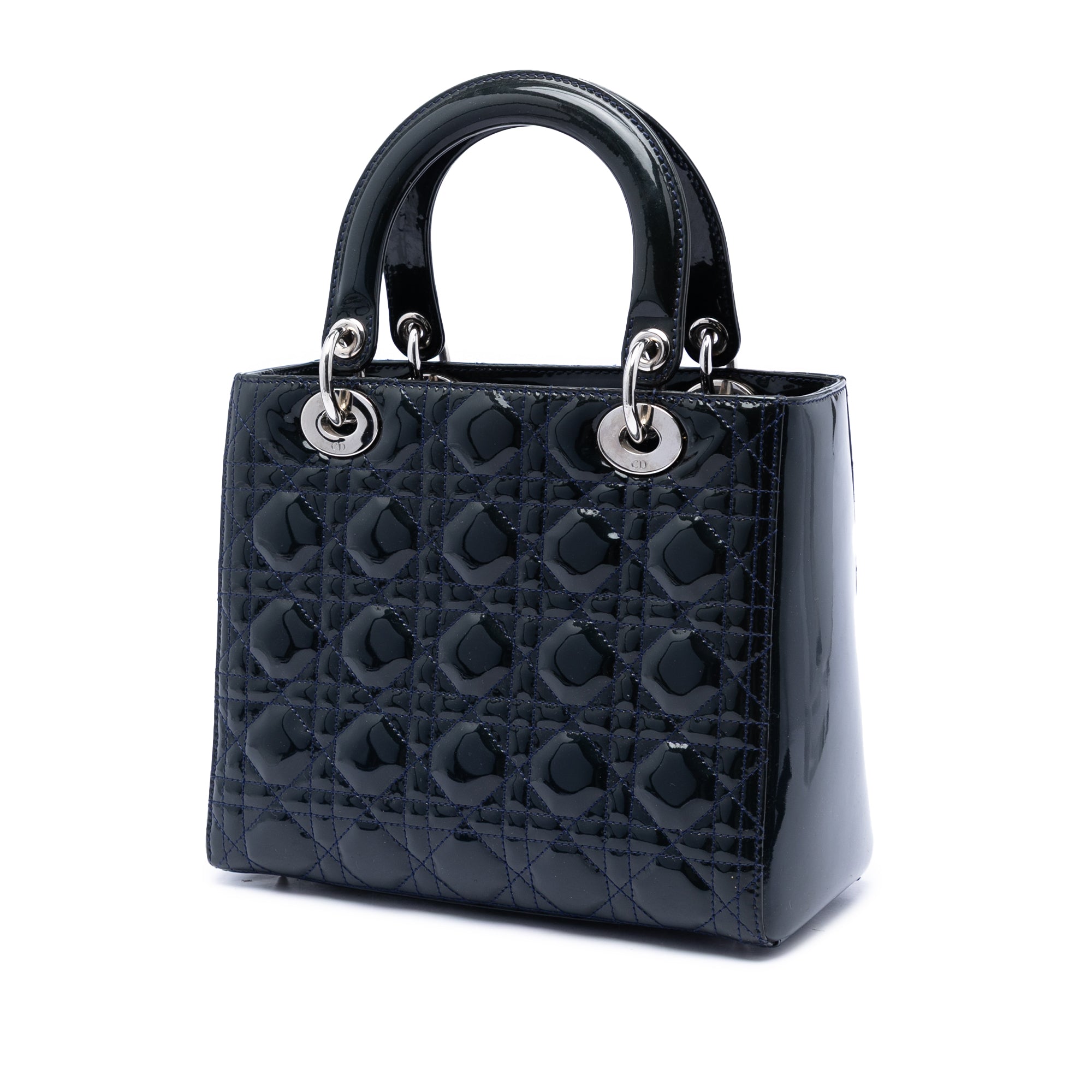 Dior Medium Patent Cannage Lady Dior - image 2
