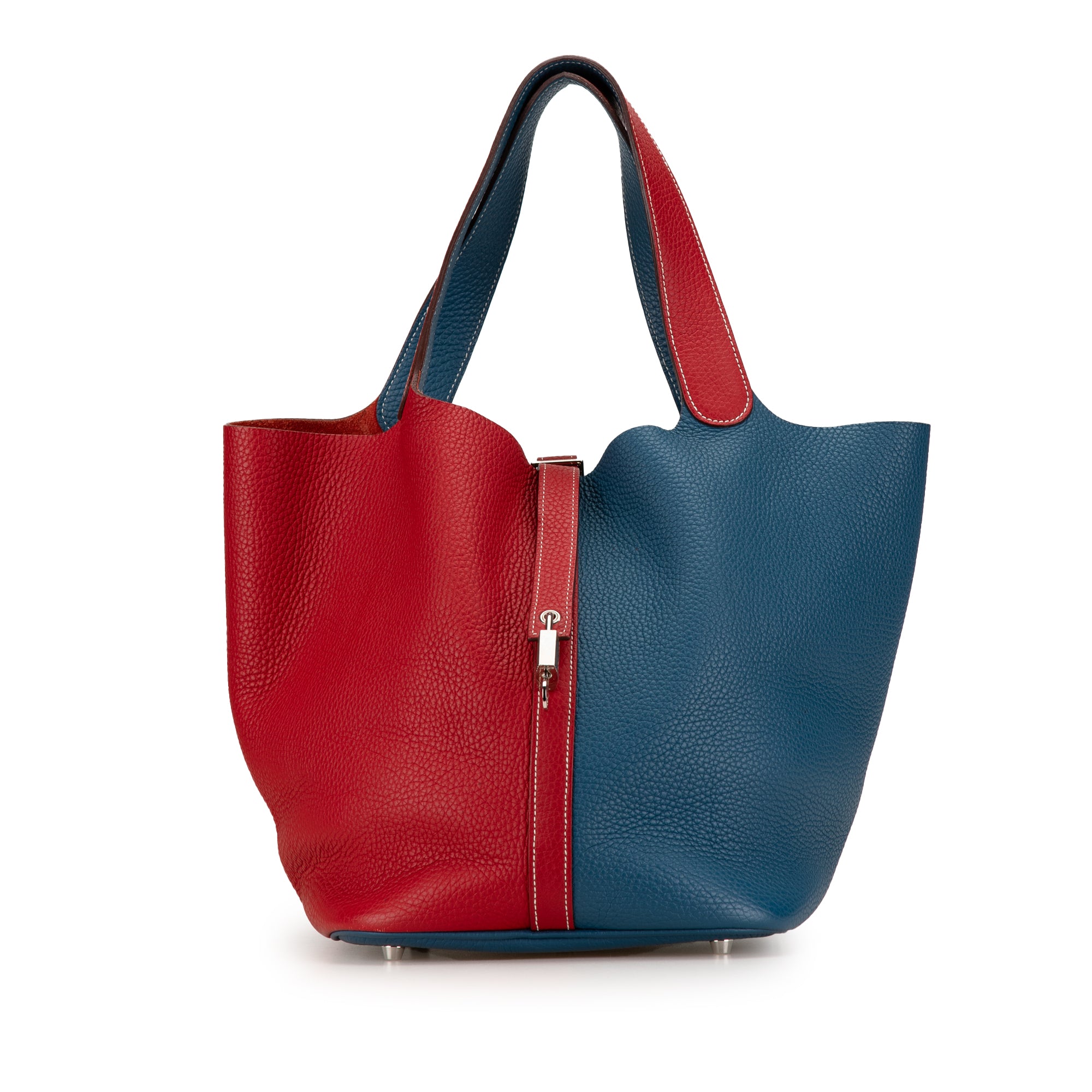 Hermès Bicolor Clemence Picotin Lock 22 - image 1
