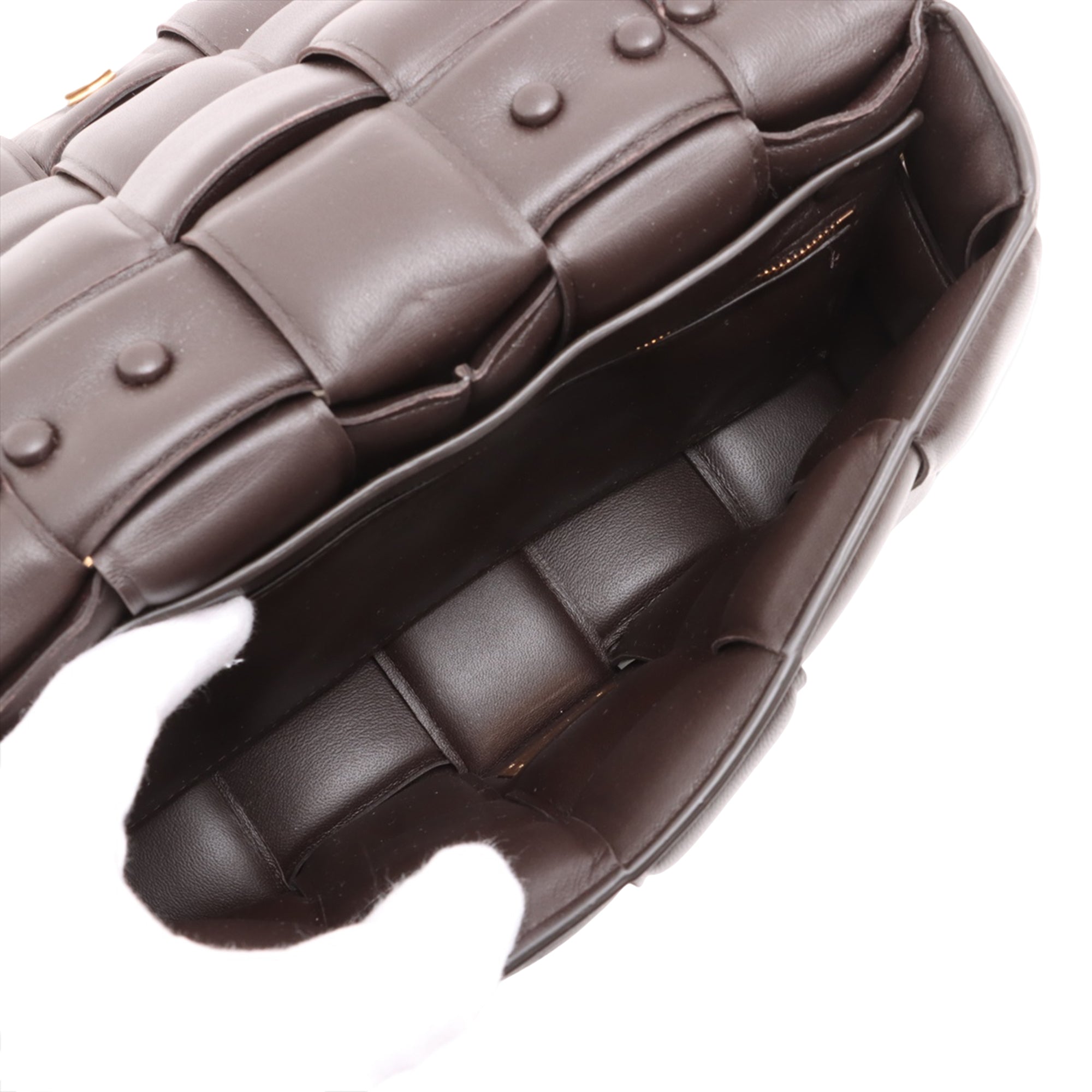 Bottega Veneta Nappa Intrecciato Padded Chain Cassette Satchel - image 5