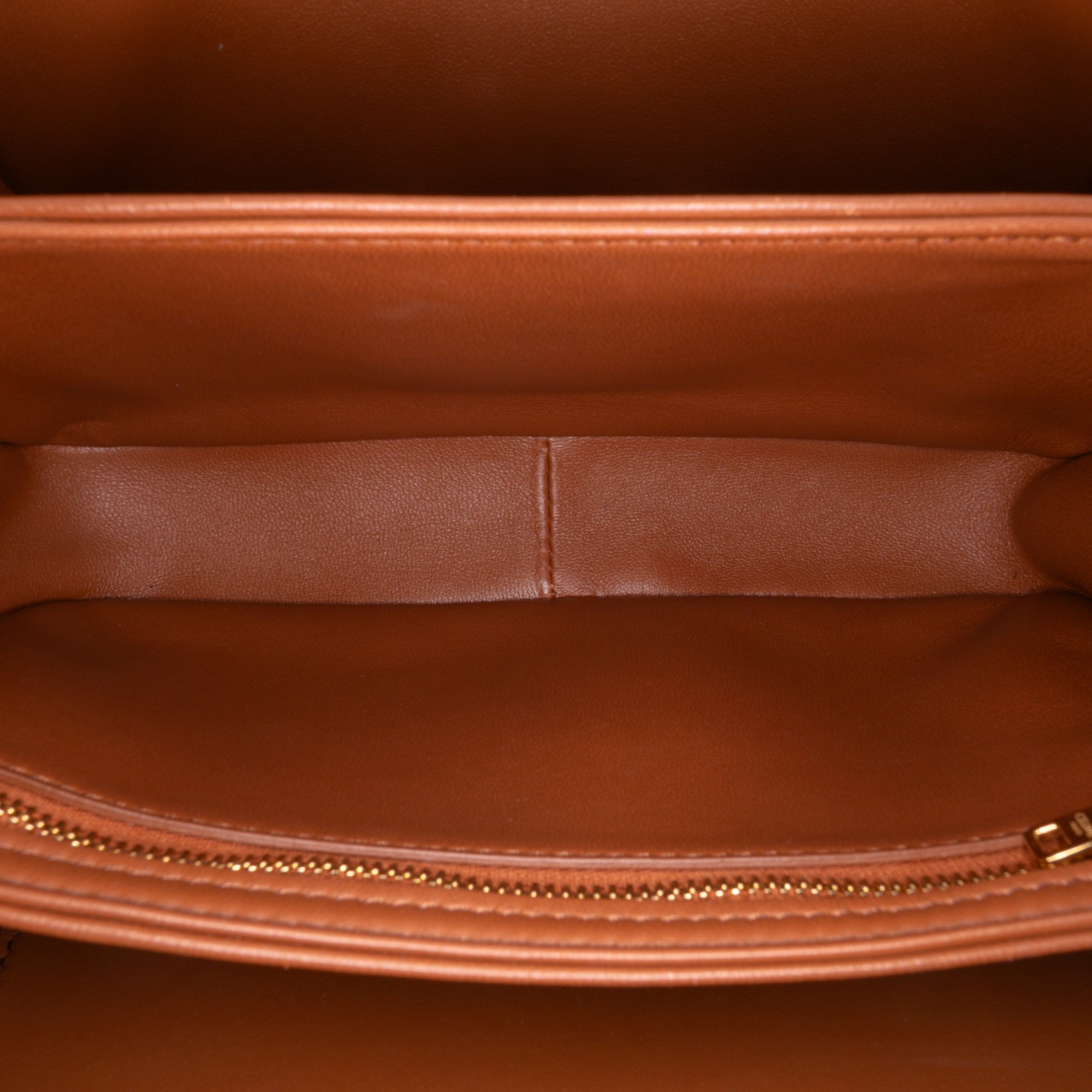 Celine Classique Natural Calfskin Triomphe Crossbody