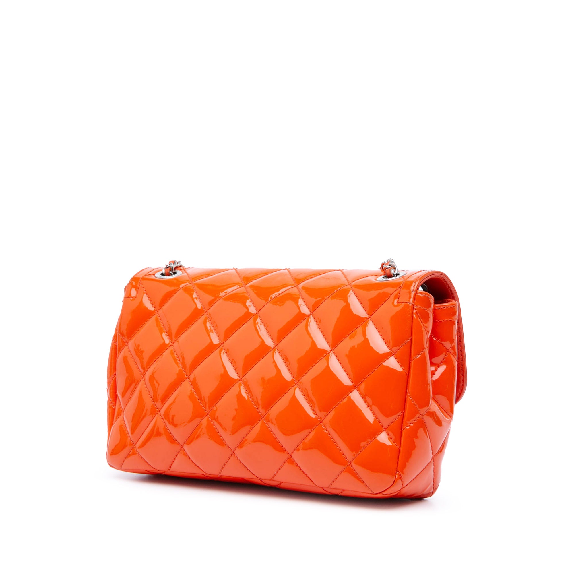 Chanel Small Quilted Patent Coco Shine Flap - image 2