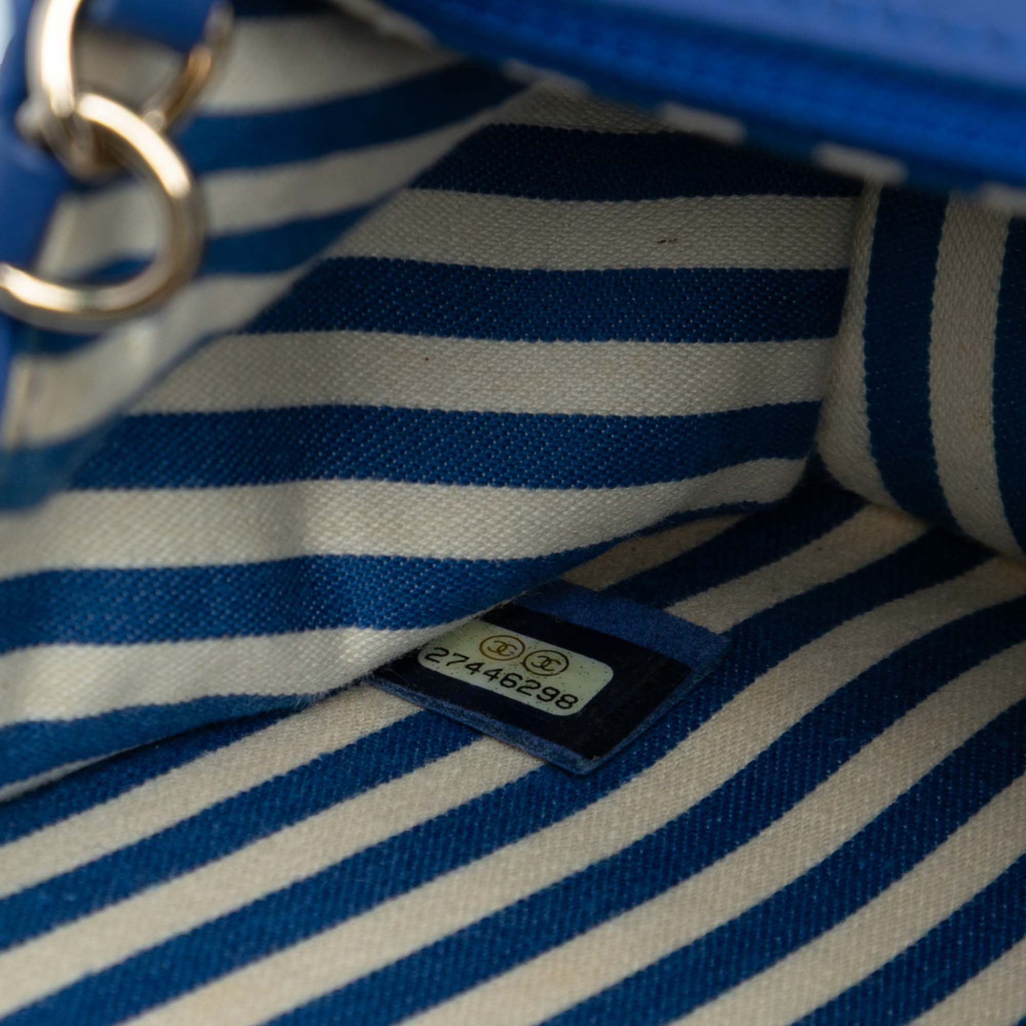 Chanel Medium CC Chevron Calfskin Envelope Flap - image 6