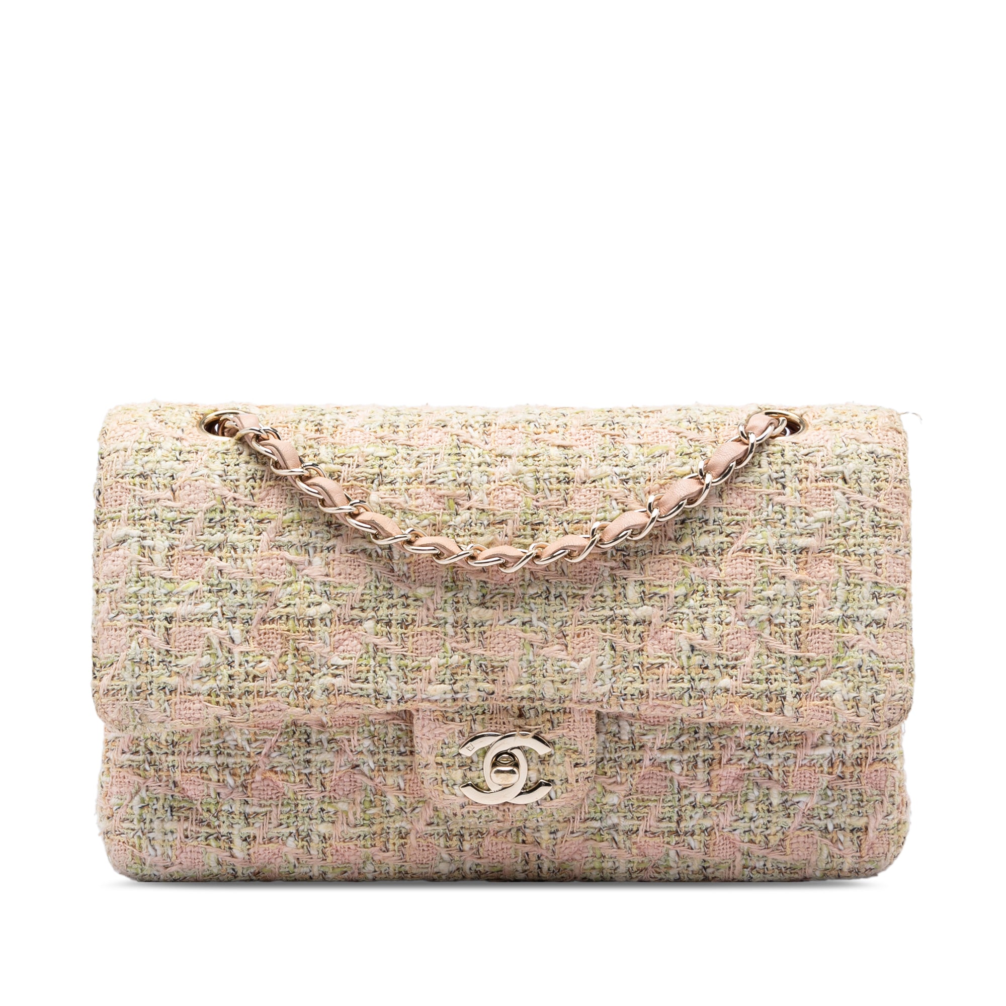 Chanel Medium Classic Tweed Double Flap - image 1