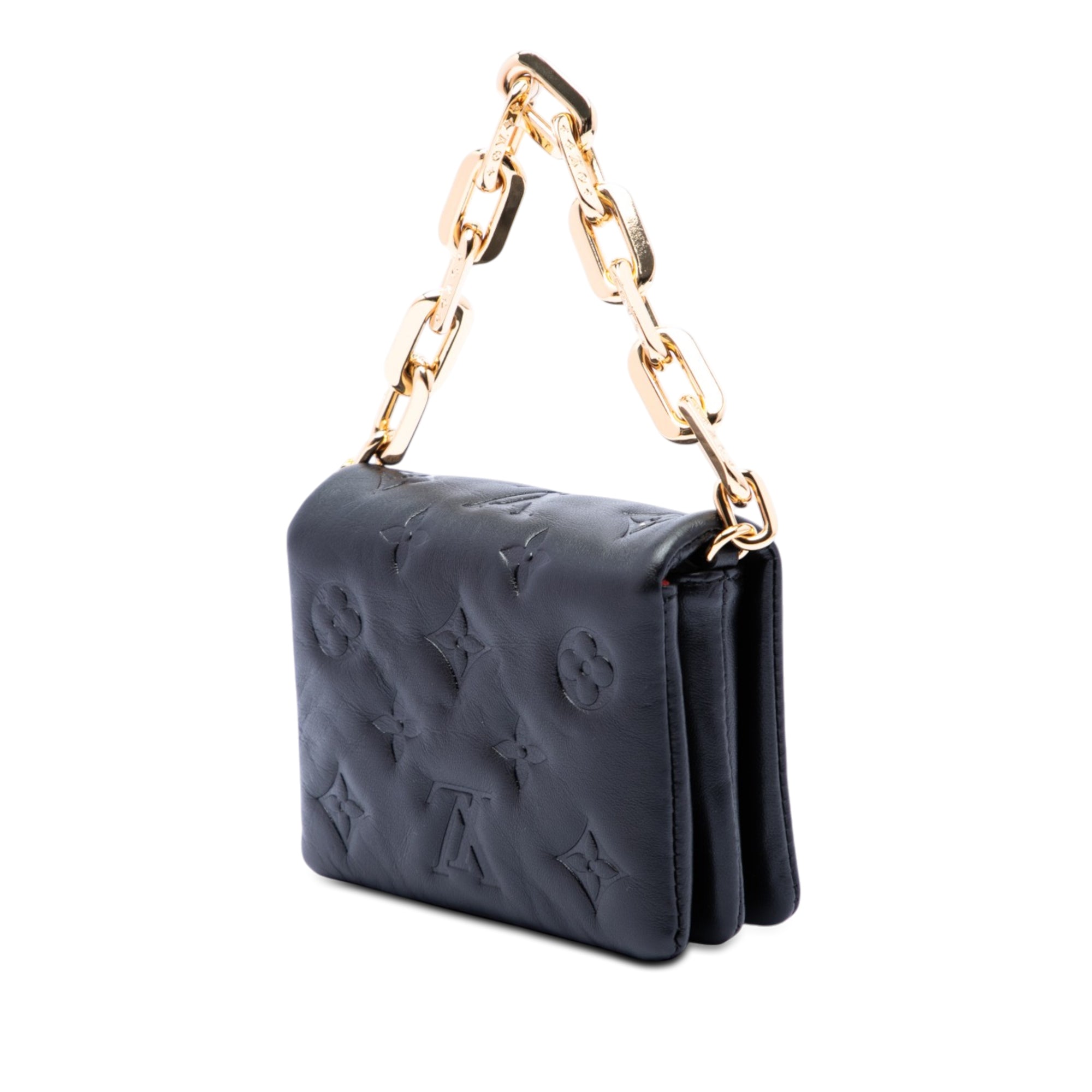 Louis Vuitton Monogram Embossed Puffy Lambskin Coussin Belt Bag - image 2