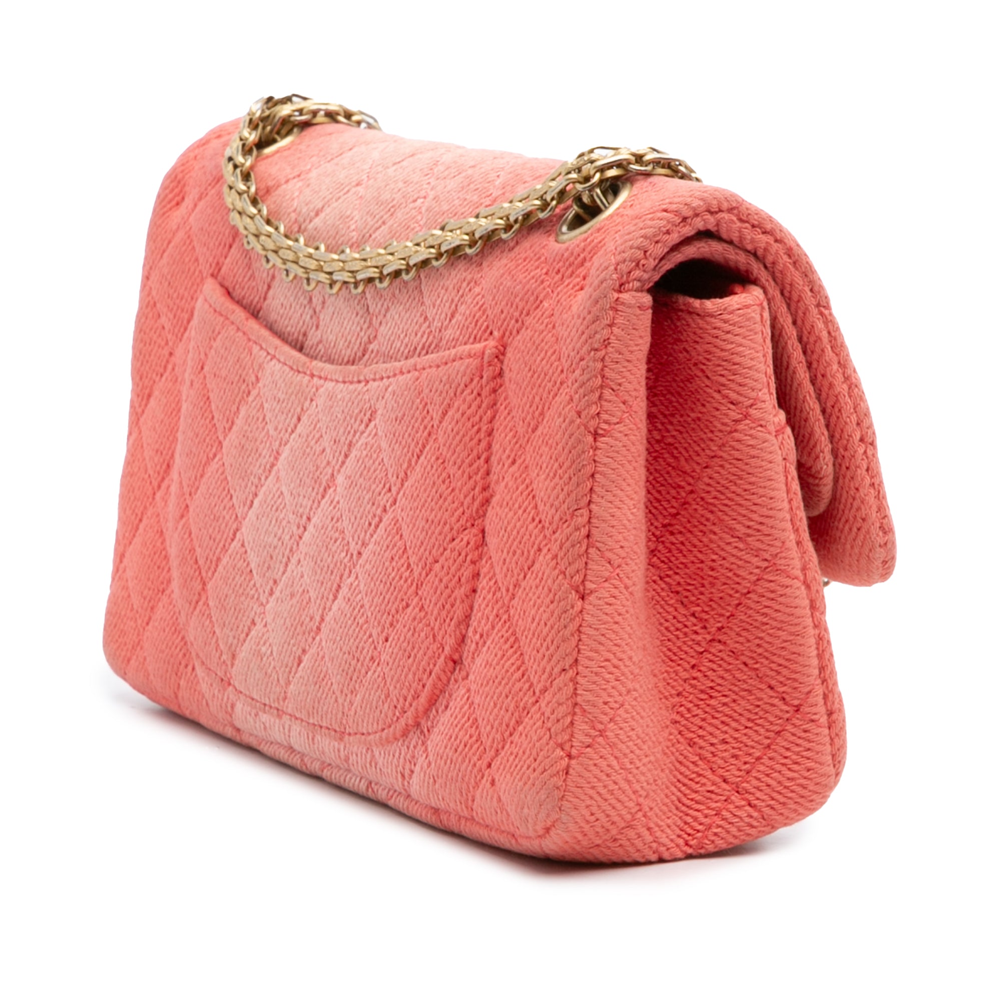 Chanel Reissue 2.55 Quilted Denim Ombre Double Flap 225 - image 2