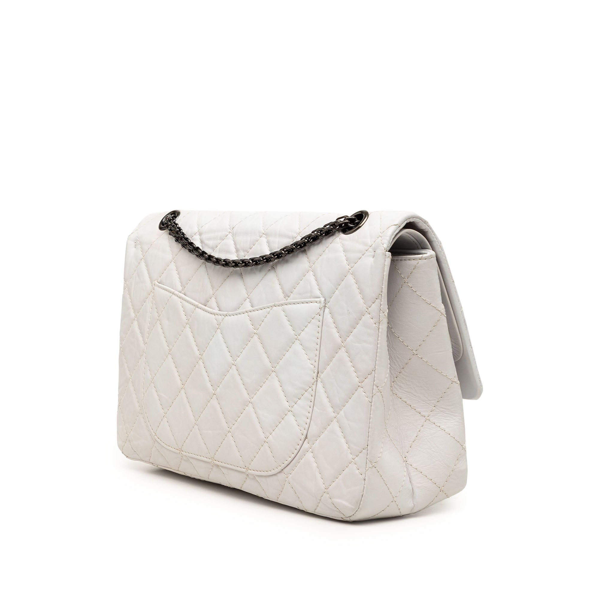 Chanel Quilted Aged Calfskin Reissue 2.55 Double Flap 227 - image 2