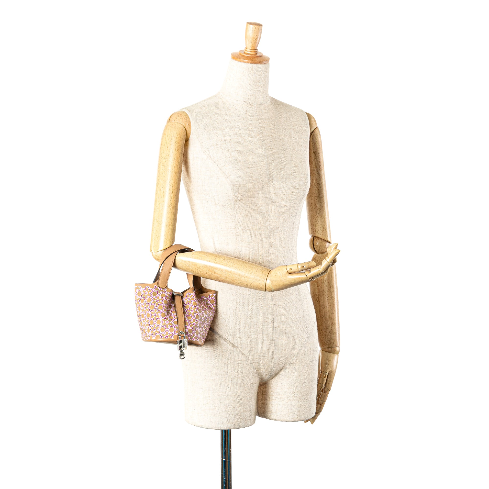 Hermès Micro Swift Lucky Daisy Picotin Lock 14 - image 11