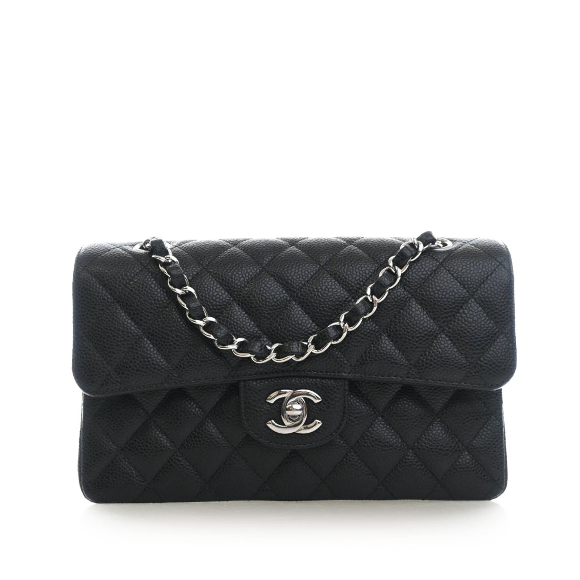 Chanel Small Classic Caviar Double Flap - image 1