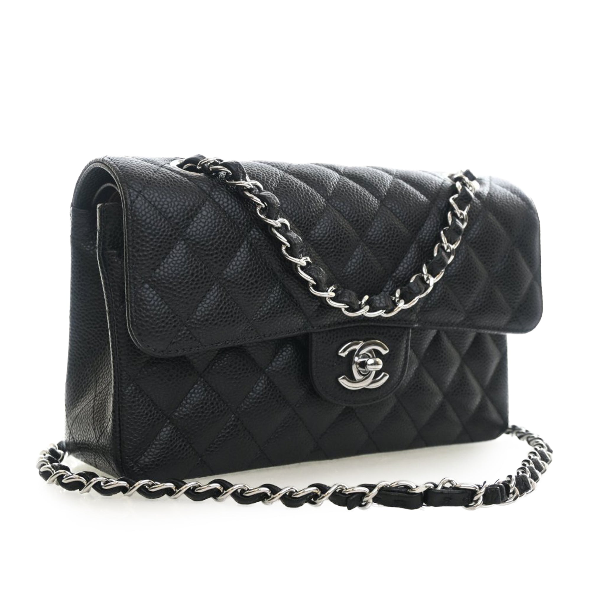 Chanel Small Classic Caviar Double Flap - image 2