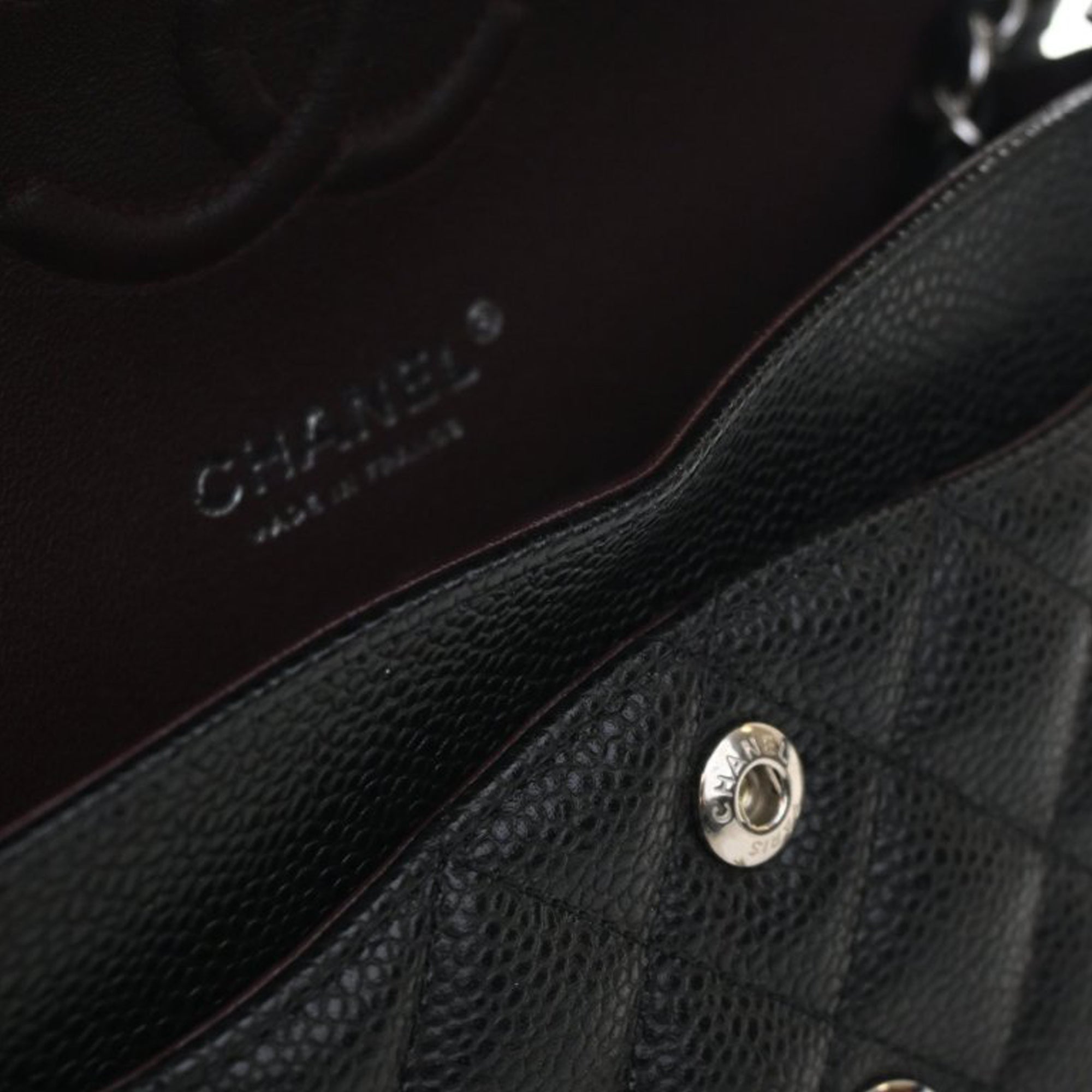 Chanel Small Classic Caviar Double Flap - image 7