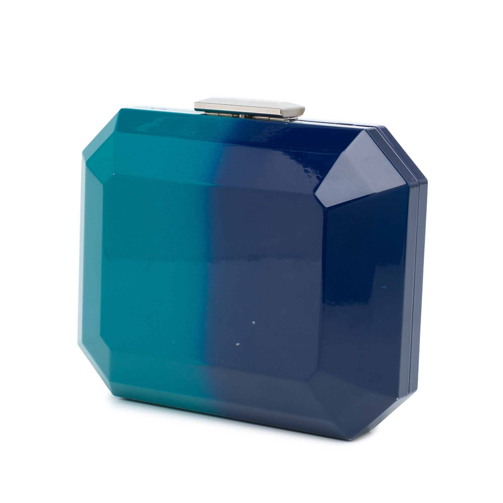 Chanel CC Ombre Acrylic Clutch on Chain - image 2