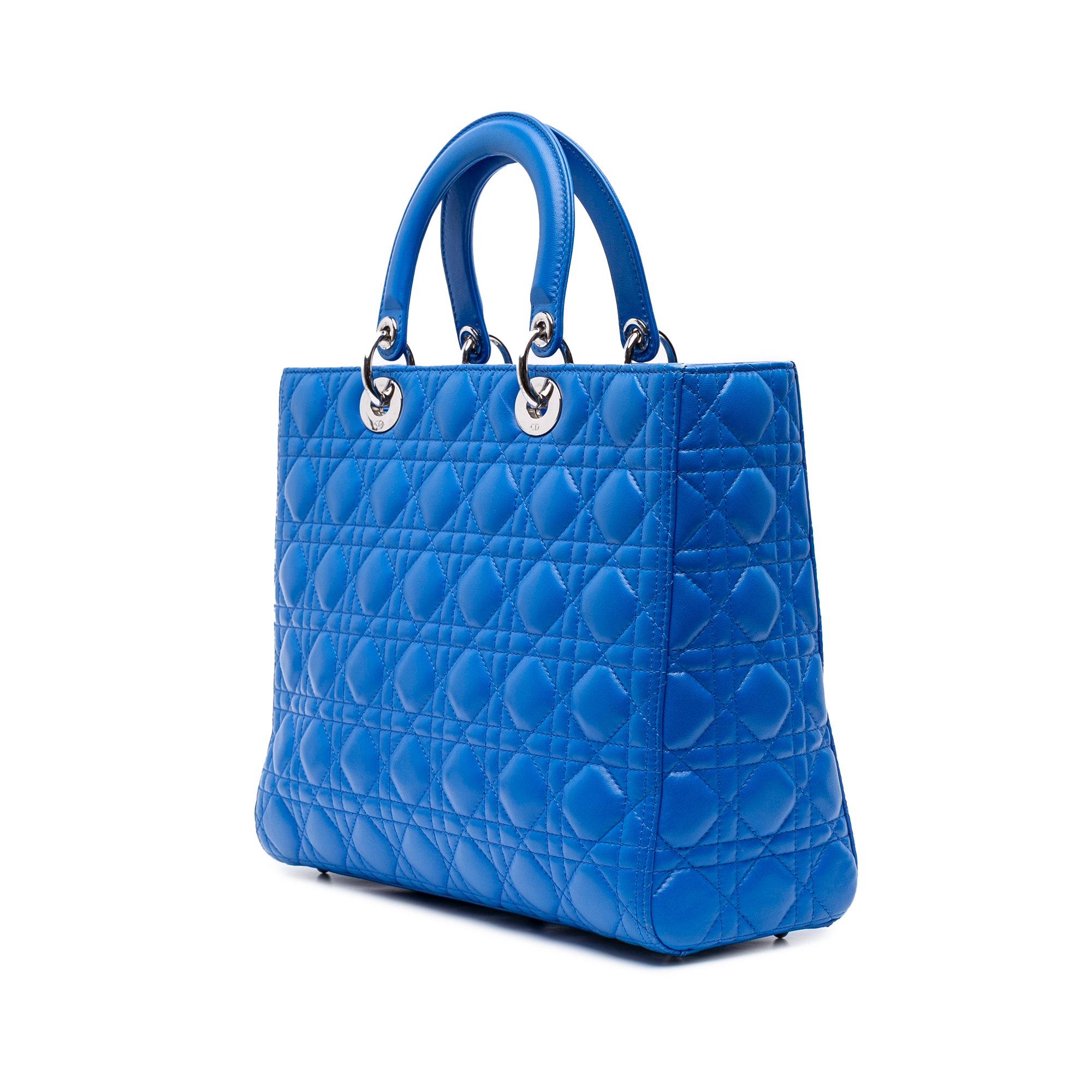 Dior Large Lambskin Cannage Lady Dior - image 2