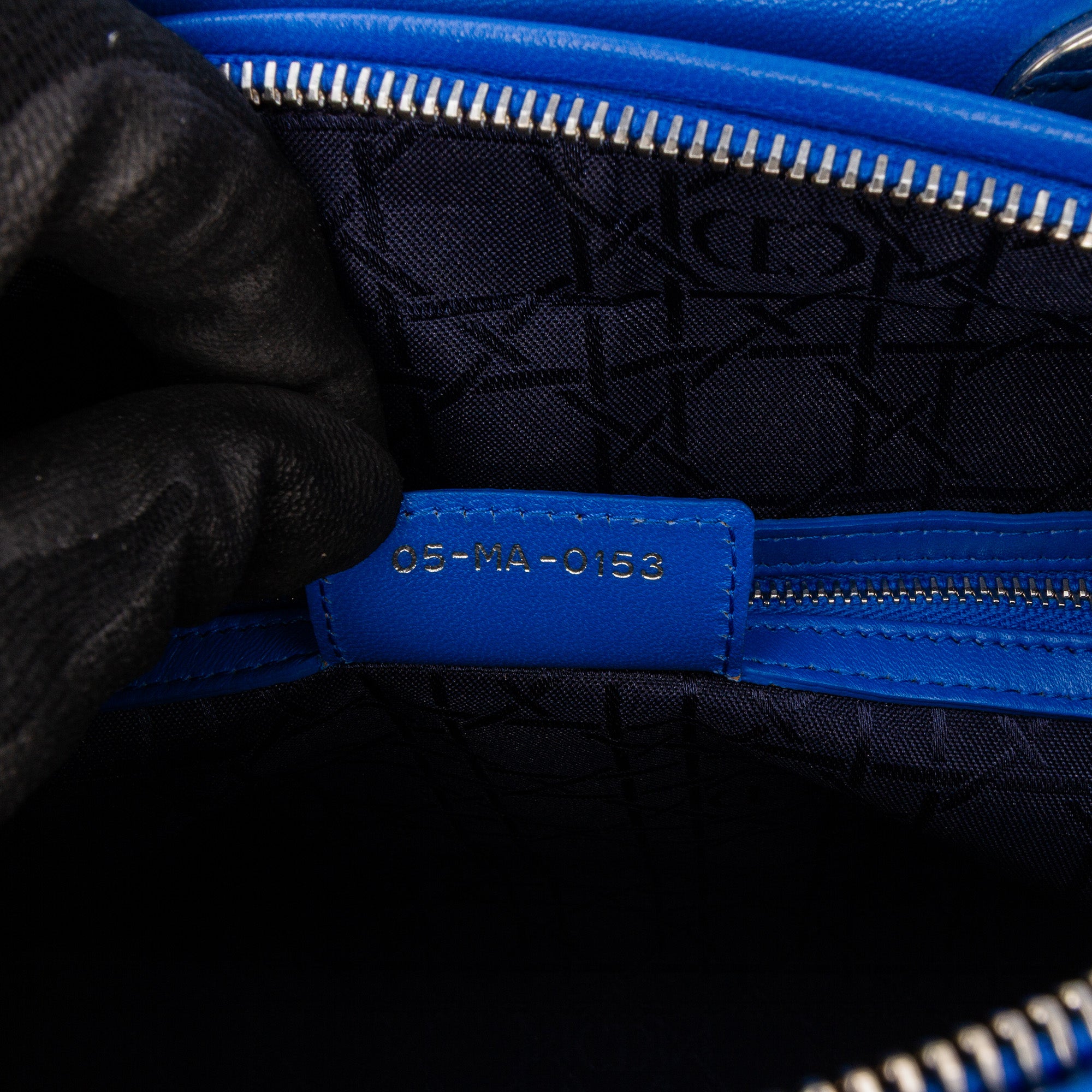 Dior Large Lambskin Cannage Lady Dior - image 5
