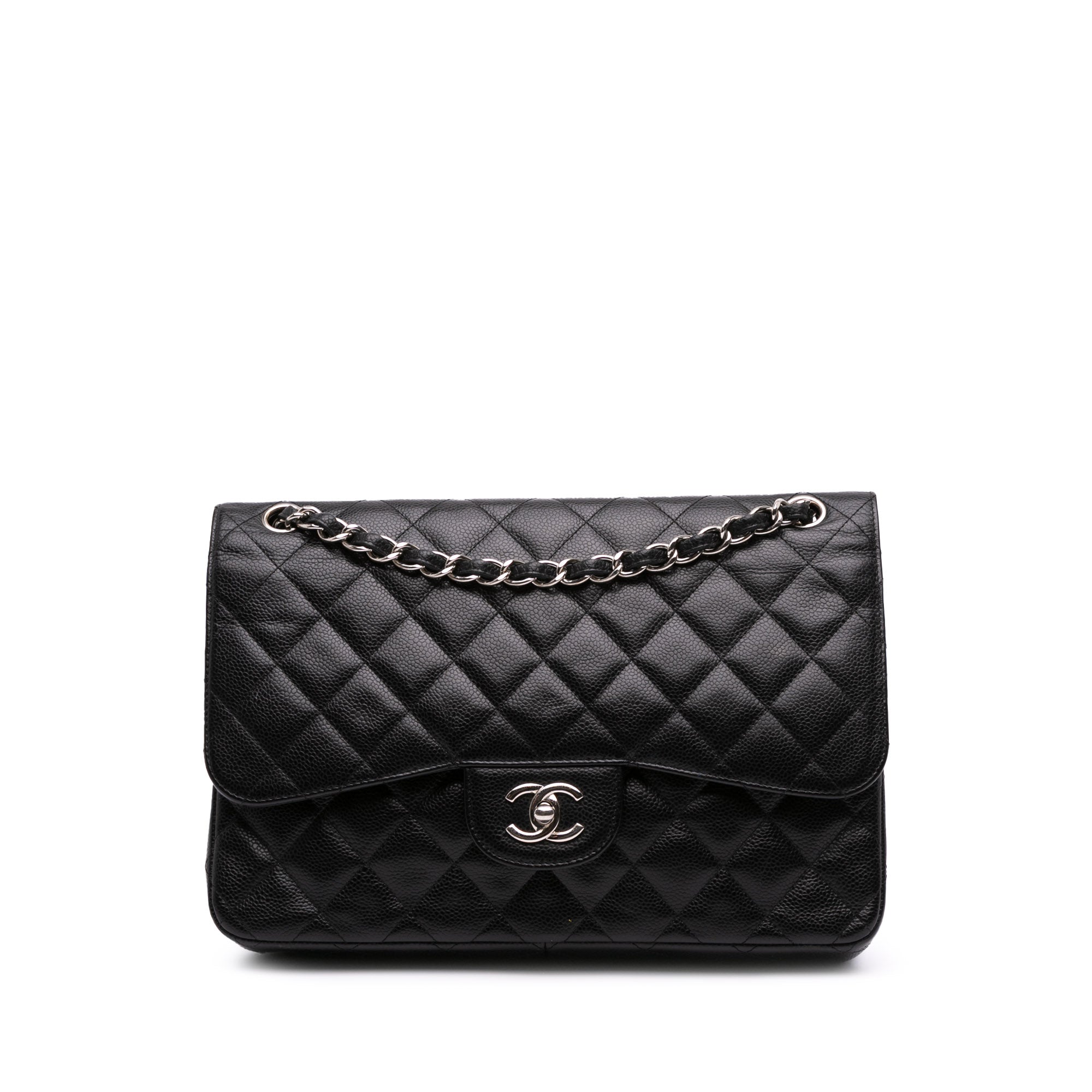 Chanel Jumbo Classic Caviar Double Flap - image 1