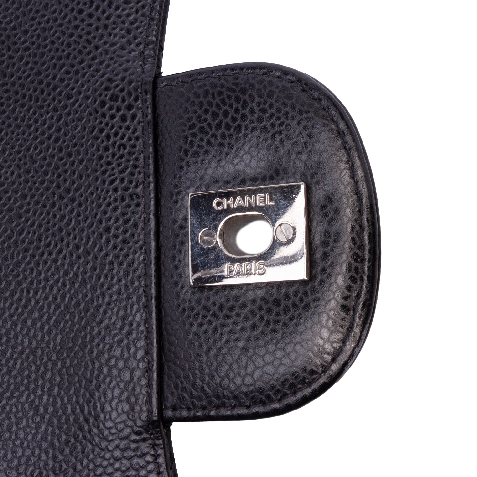 Chanel Jumbo Classic Caviar Double Flap - image 6