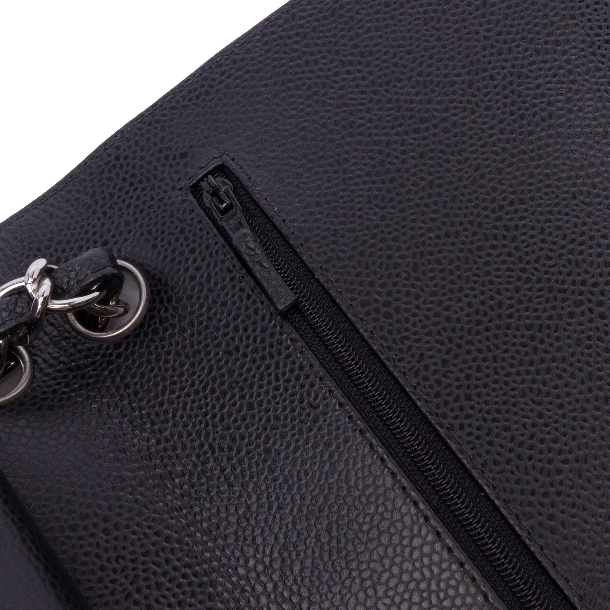 Chanel Jumbo Classic Caviar Double Flap - image 8