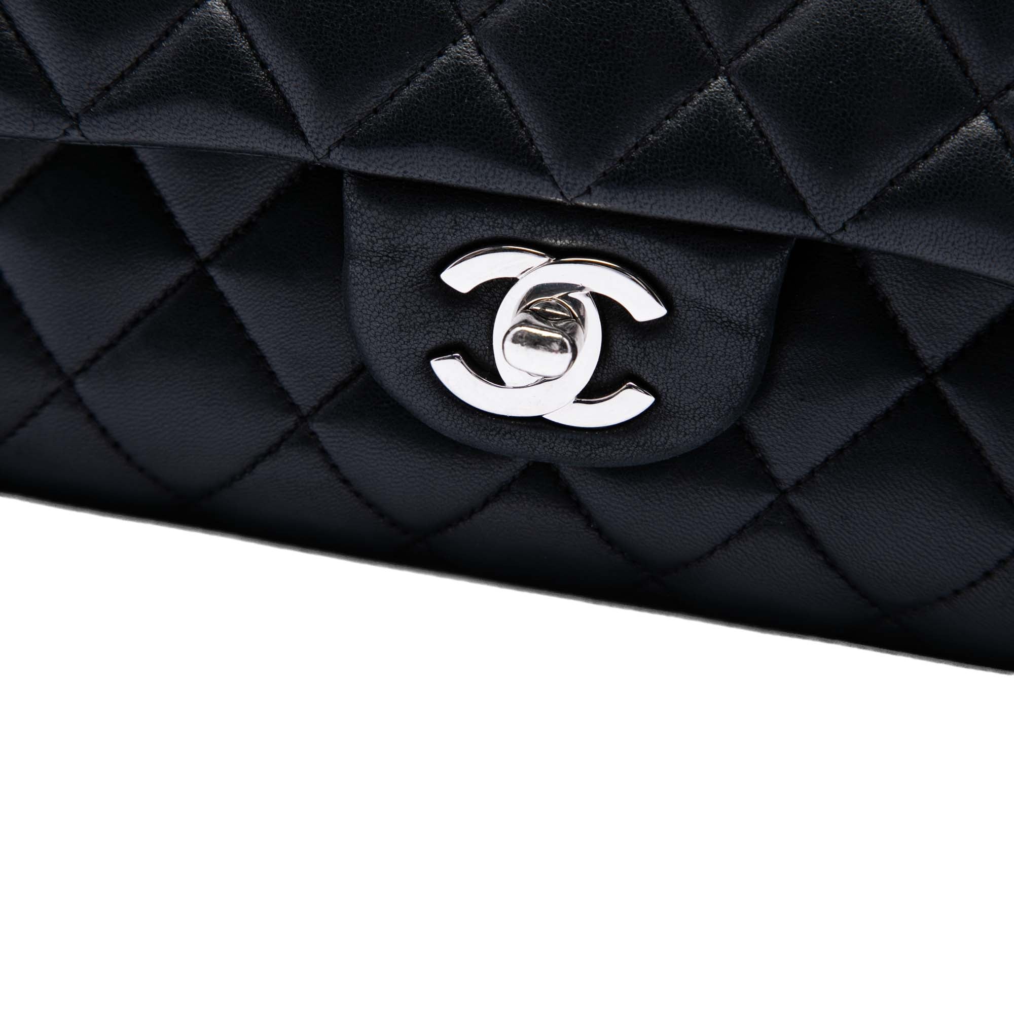 Chanel Medium Classic Lambskin Double Flap - image 5