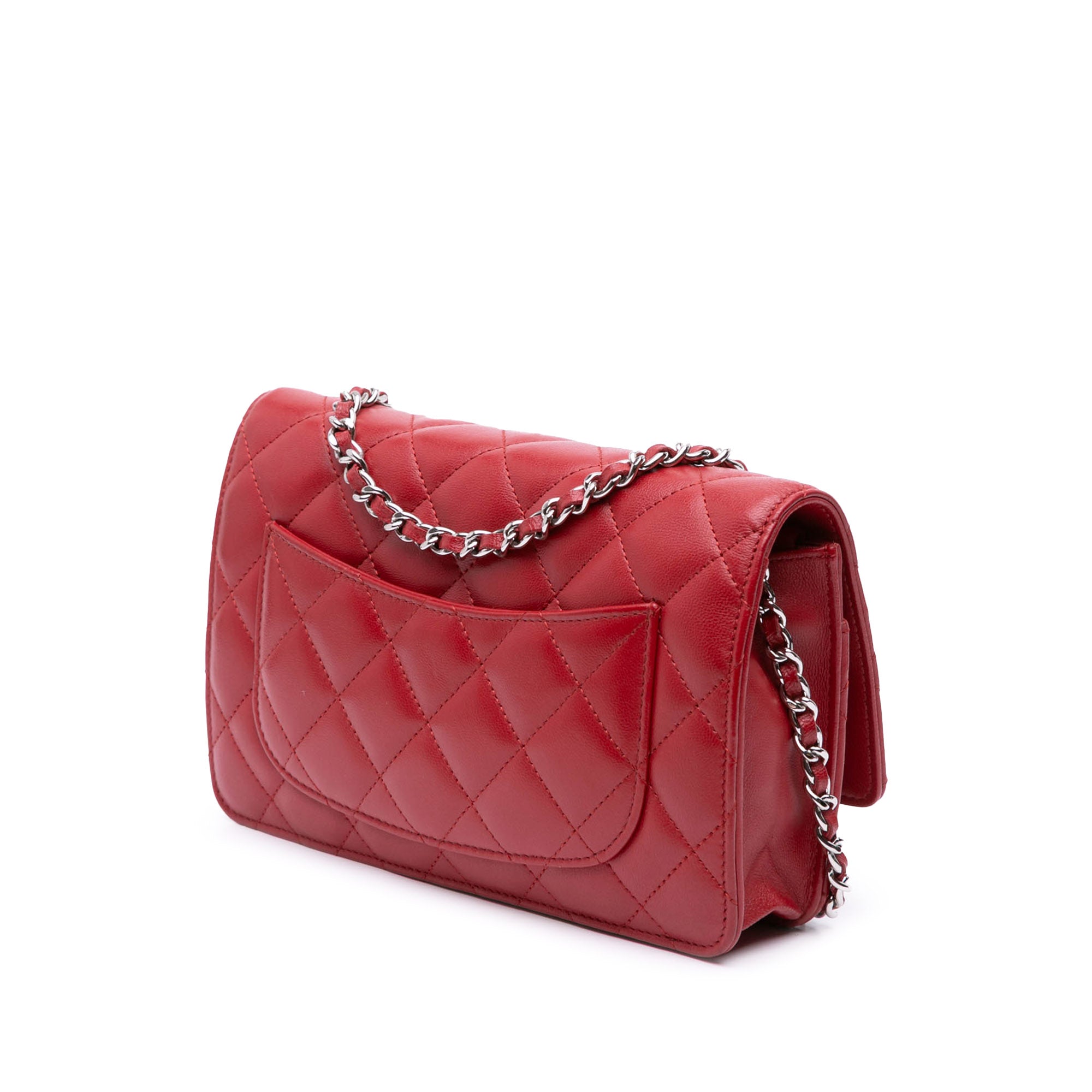 Chanel CC Quilted Lambskin Wallet on Chain - image 2