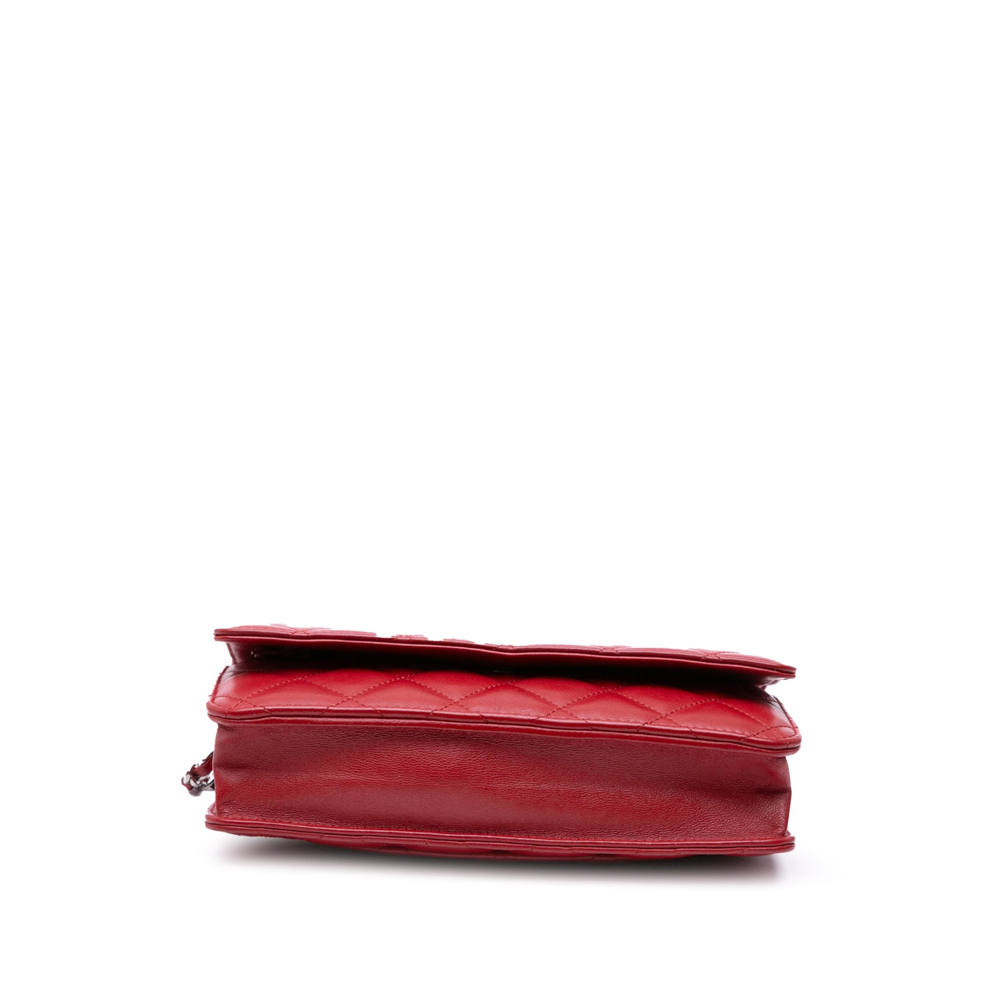 Chanel CC Quilted Lambskin Wallet on Chain - image 3