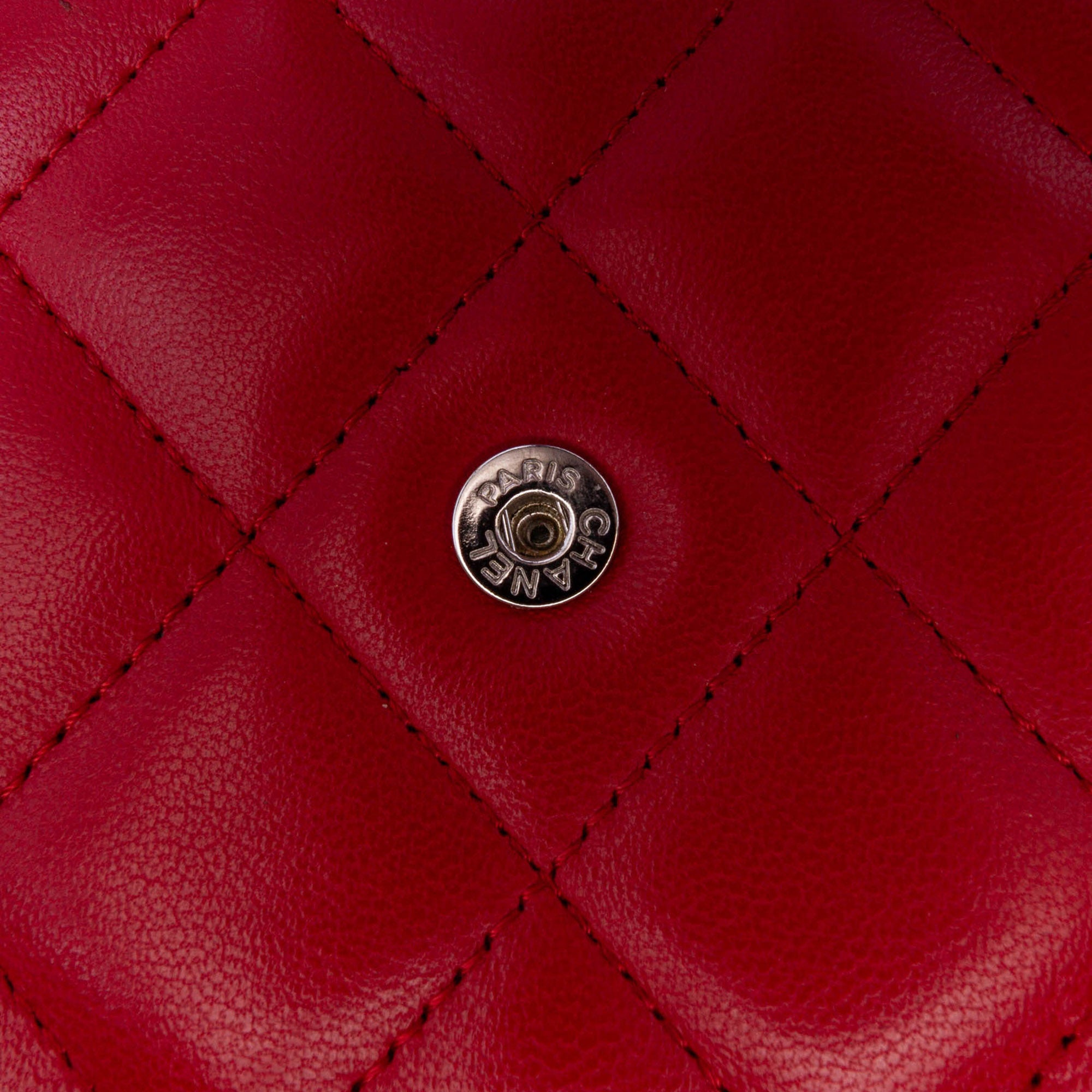 Chanel CC Quilted Lambskin Wallet on Chain - image 9