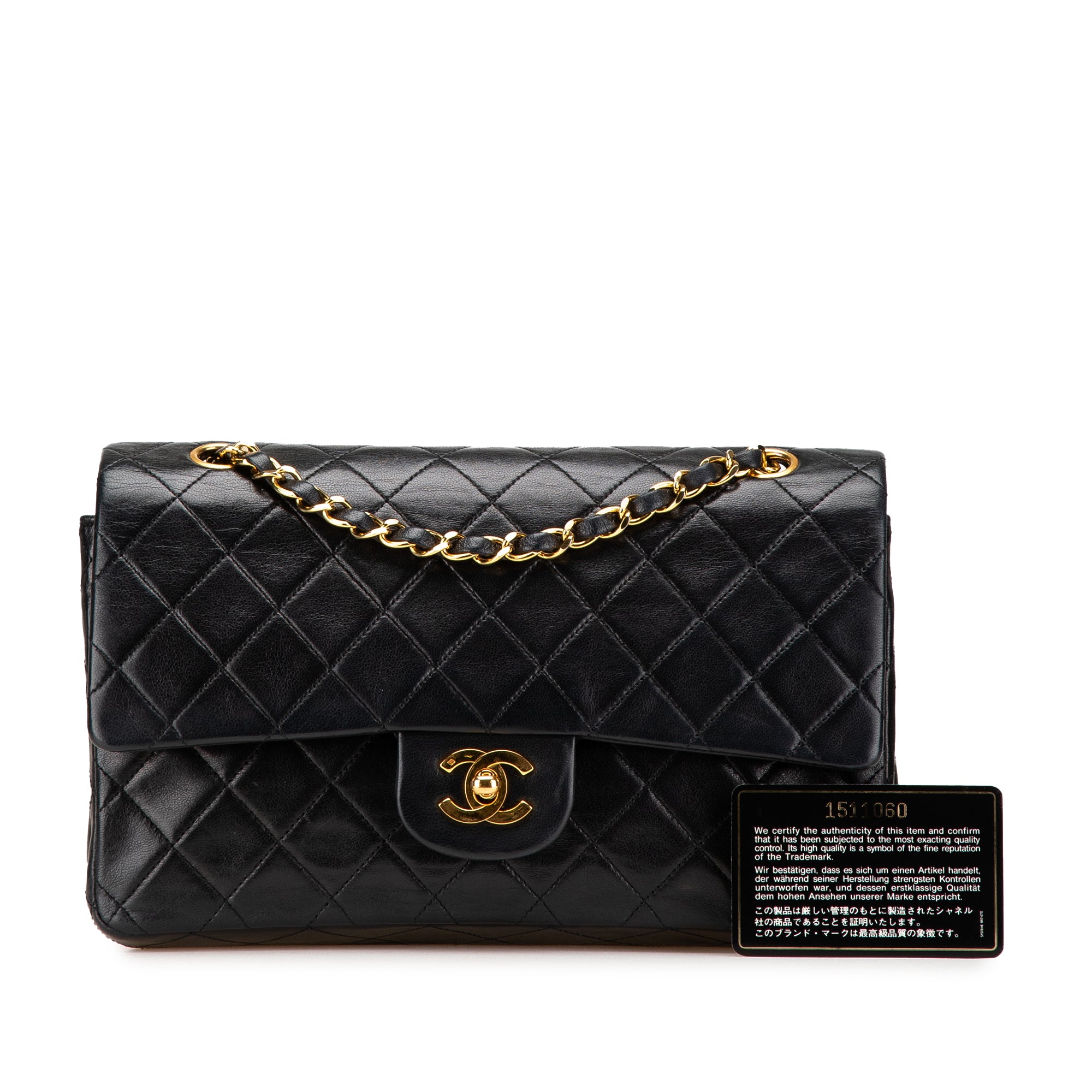 Chanel Medium Classic Lambskin Double Flap - image 14