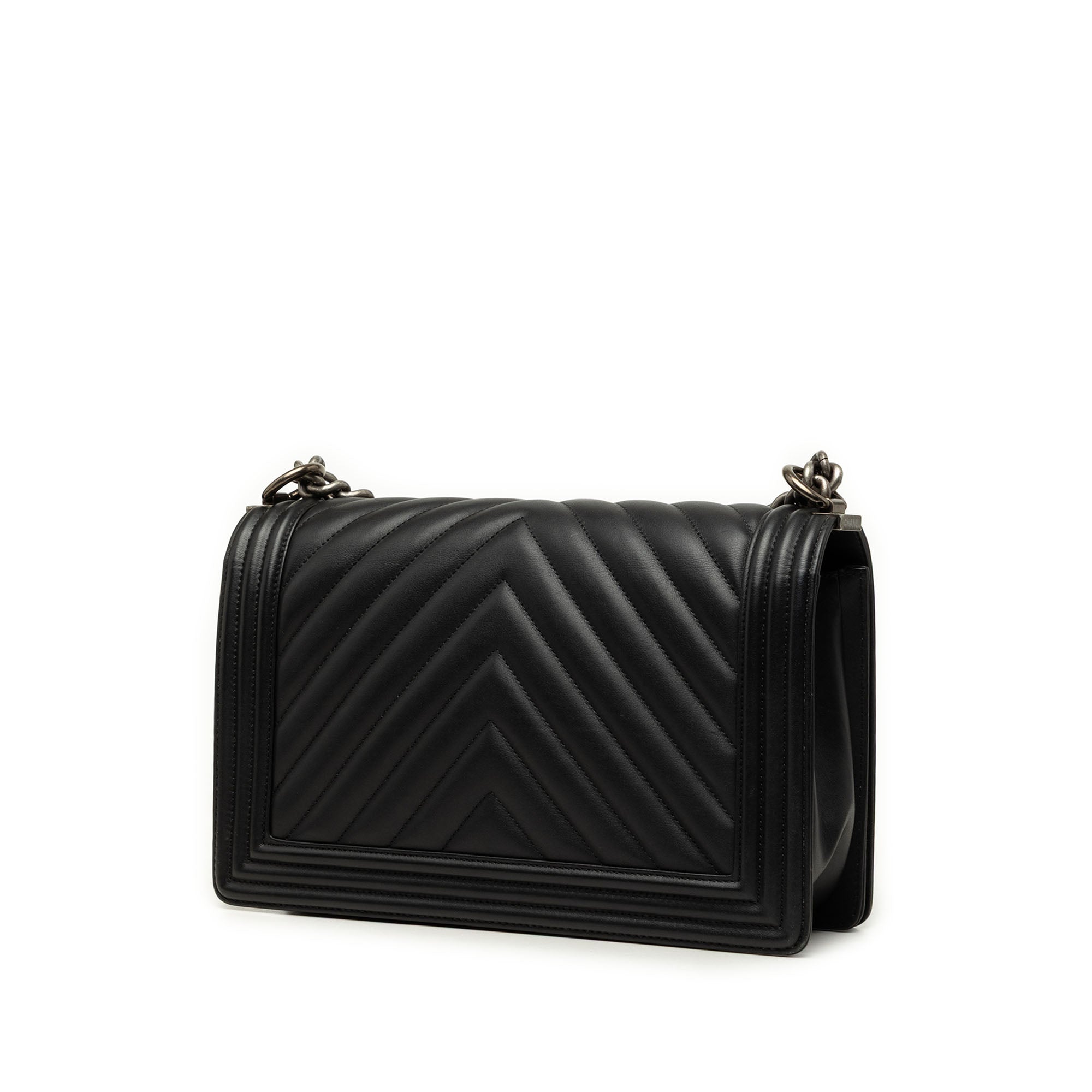 Chanel Medium Chevron Lambskin Boy Flap - image 2