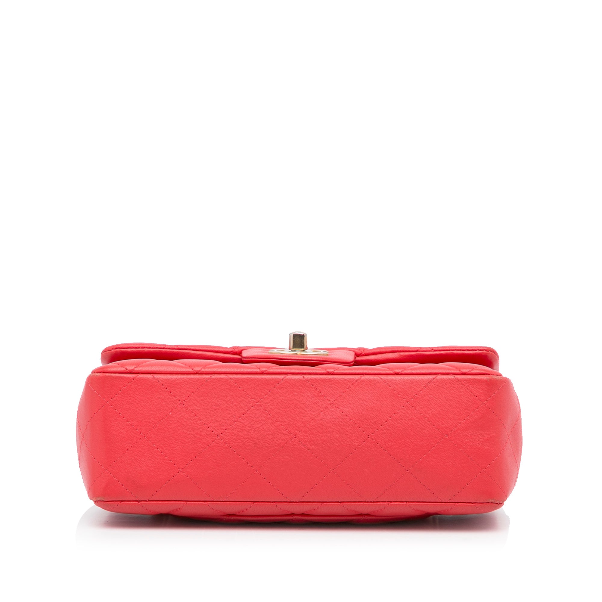 Chanel Mini Rectangular Classic Lambskin Single Flap - image 5