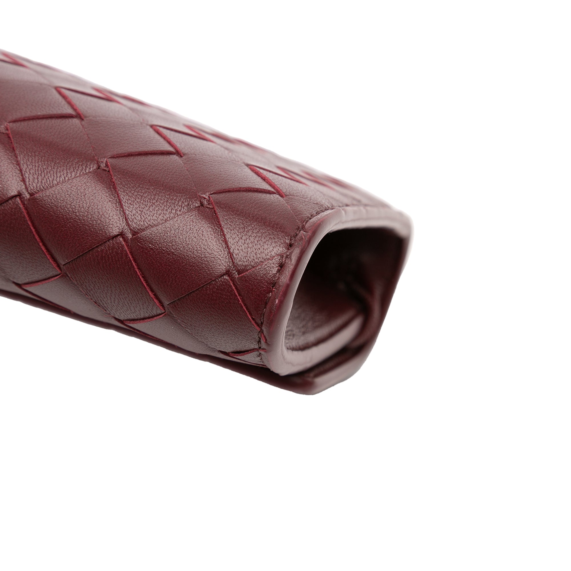 Bottega Veneta Lambskin Intrecciato Andiamo Clutch - image 10