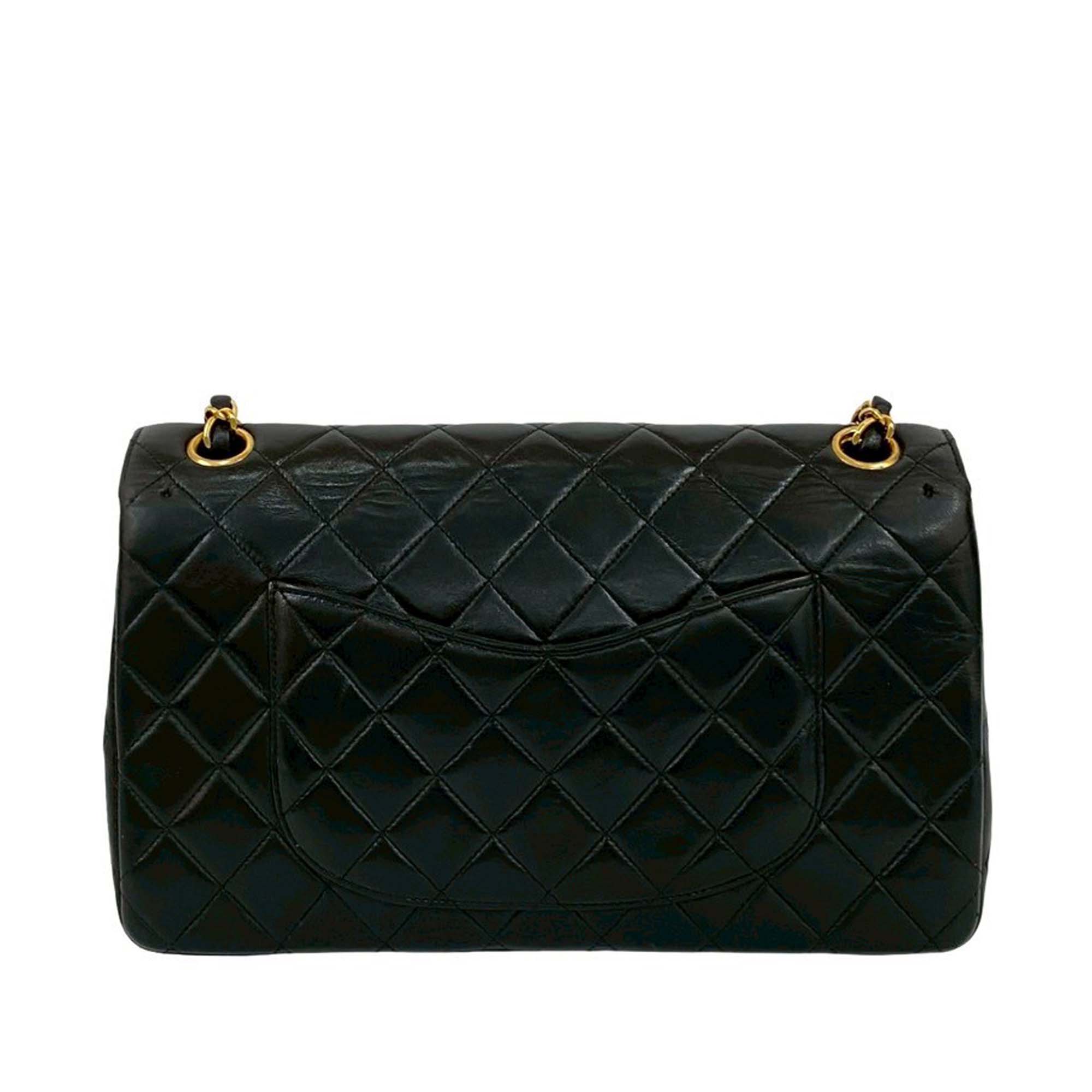 Chanel Medium Quilted Lambskin Gold and Silver Combo CC Double Flap - image 2