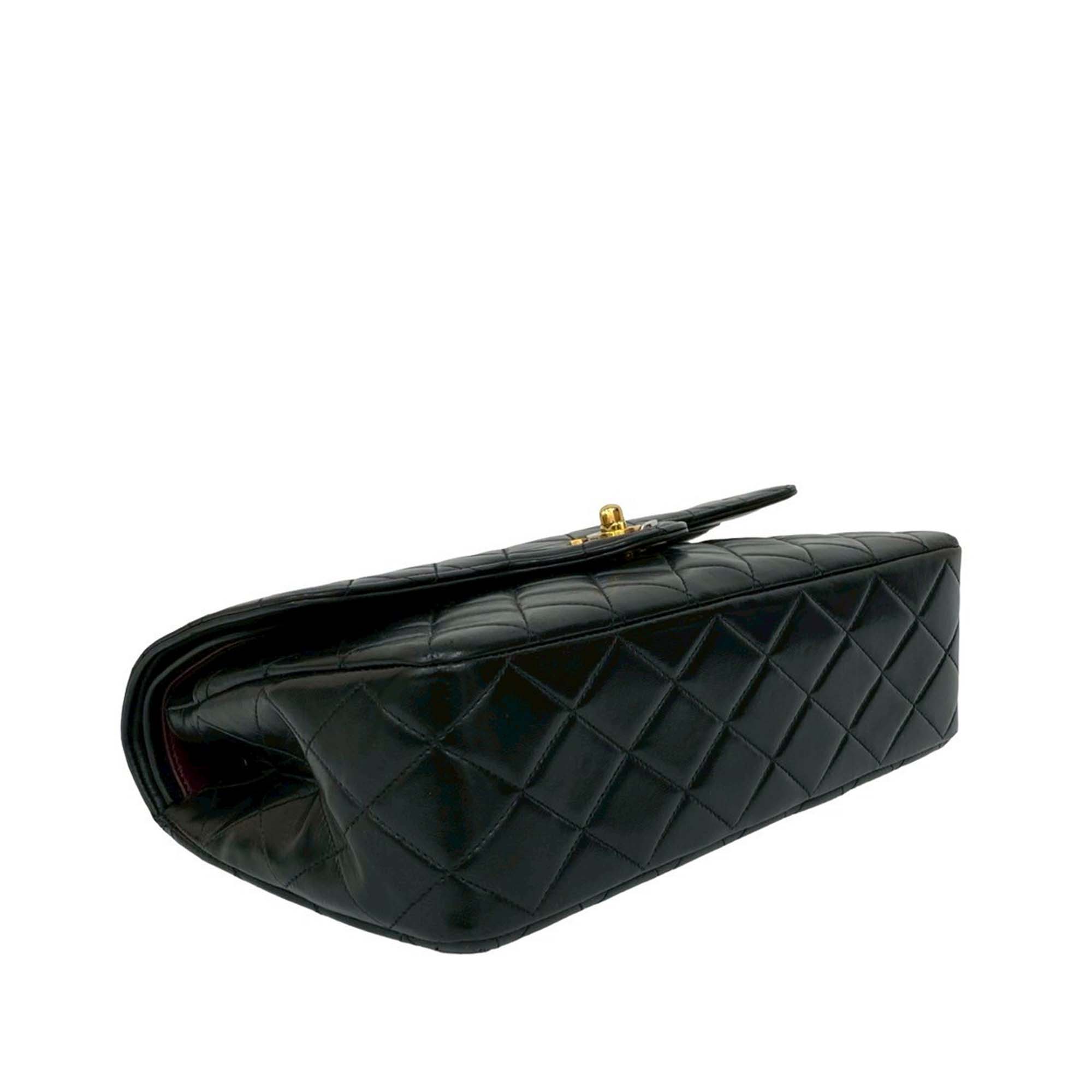 Chanel Medium Quilted Lambskin Gold and Silver Combo CC Double Flap - image 7