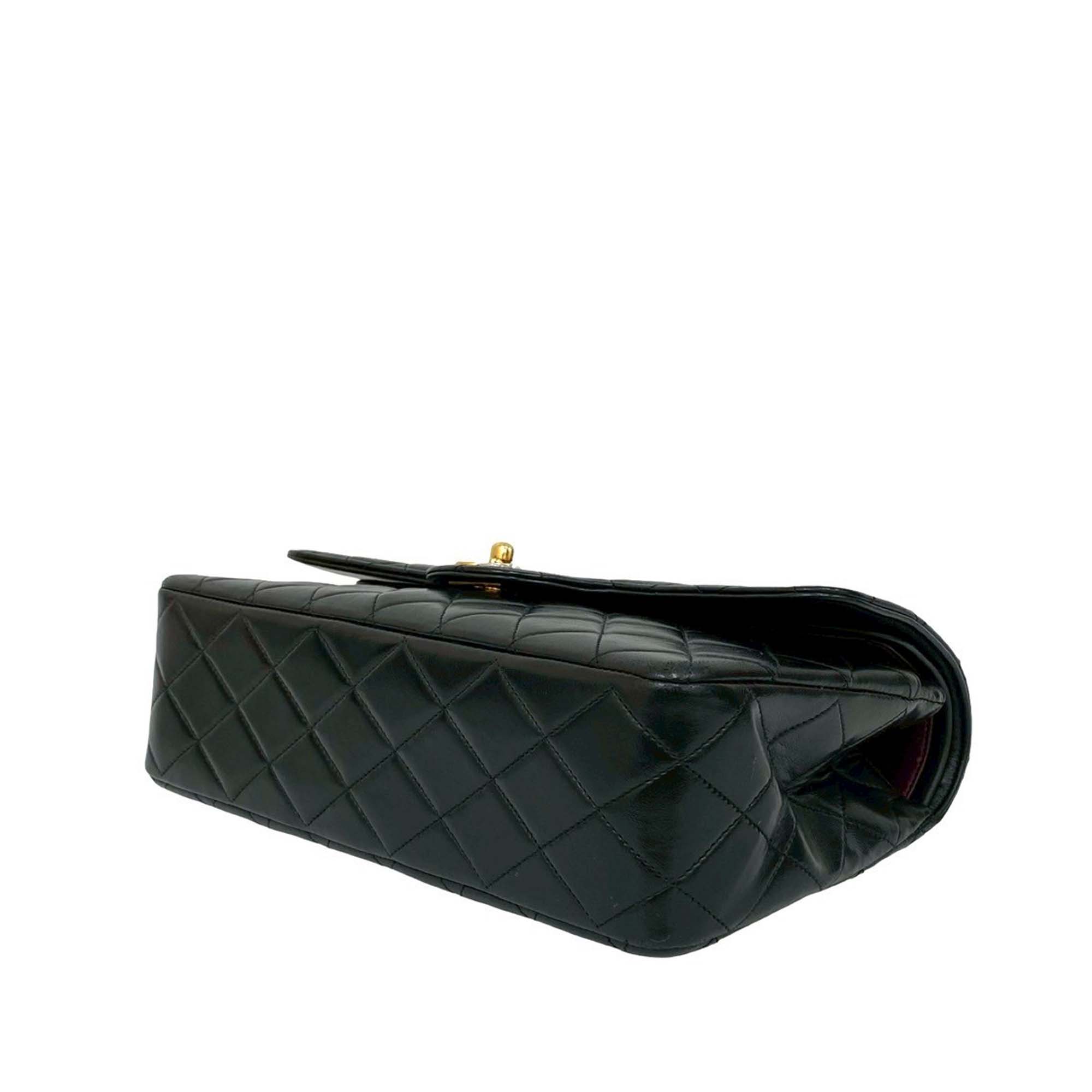 Chanel Medium Quilted Lambskin Gold and Silver Combo CC Double Flap - image 8