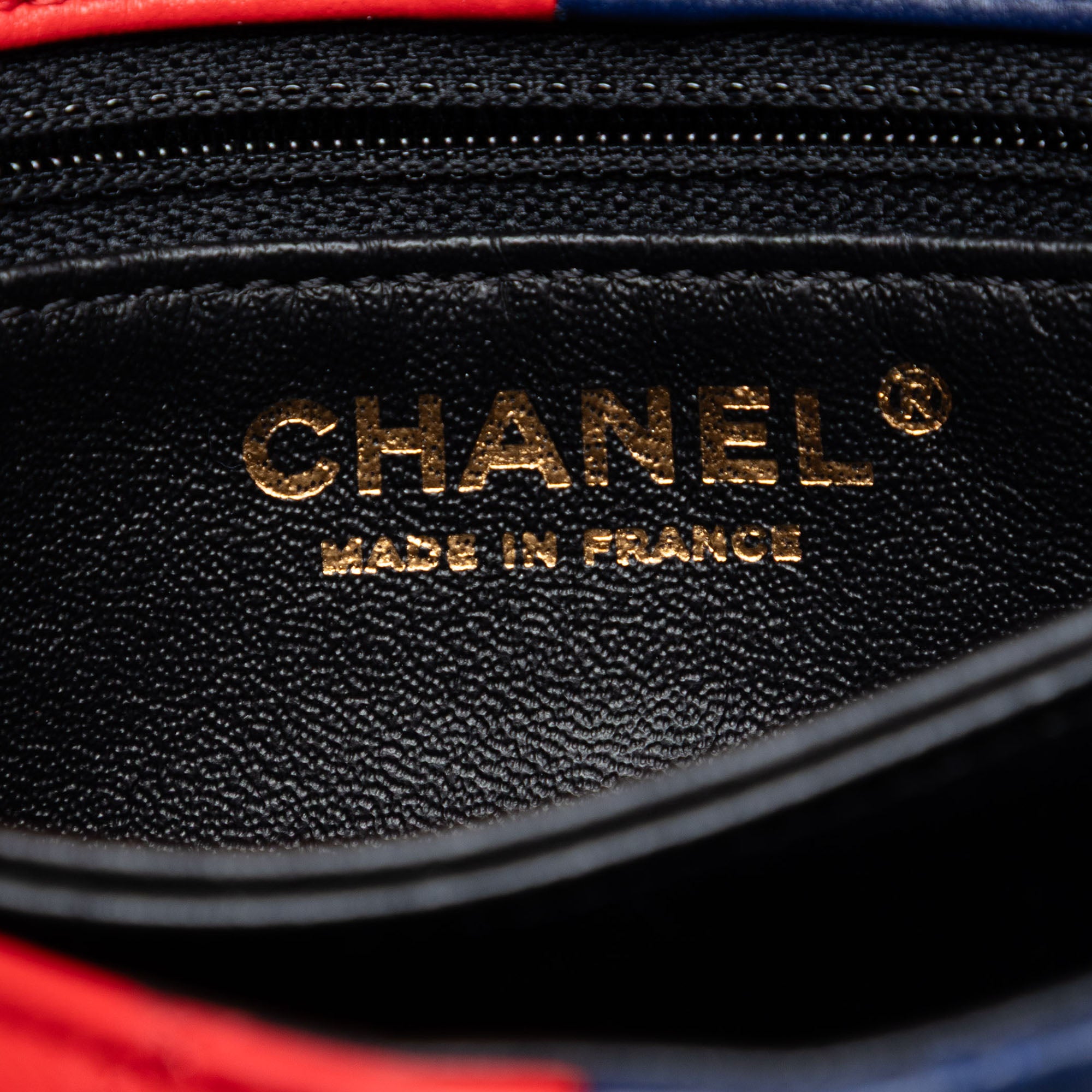 Chanel Quilted Lambskin Colorblock Pagoda Flap - image 5