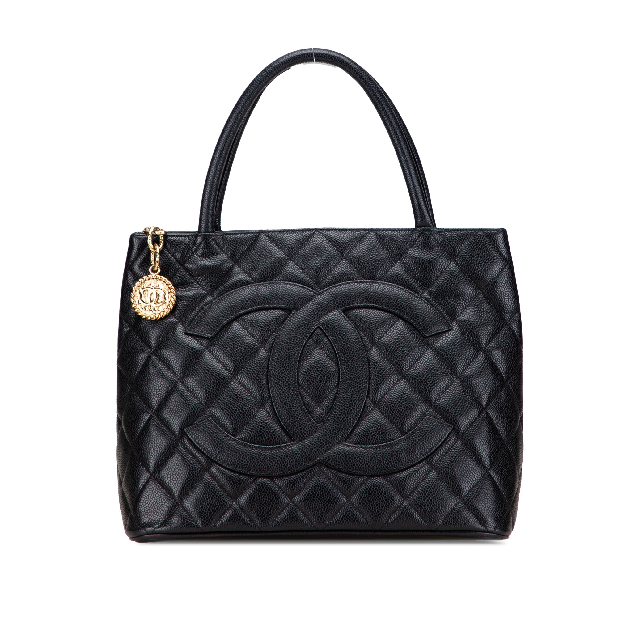 Chanel Caviar Medallion Tote - image 1