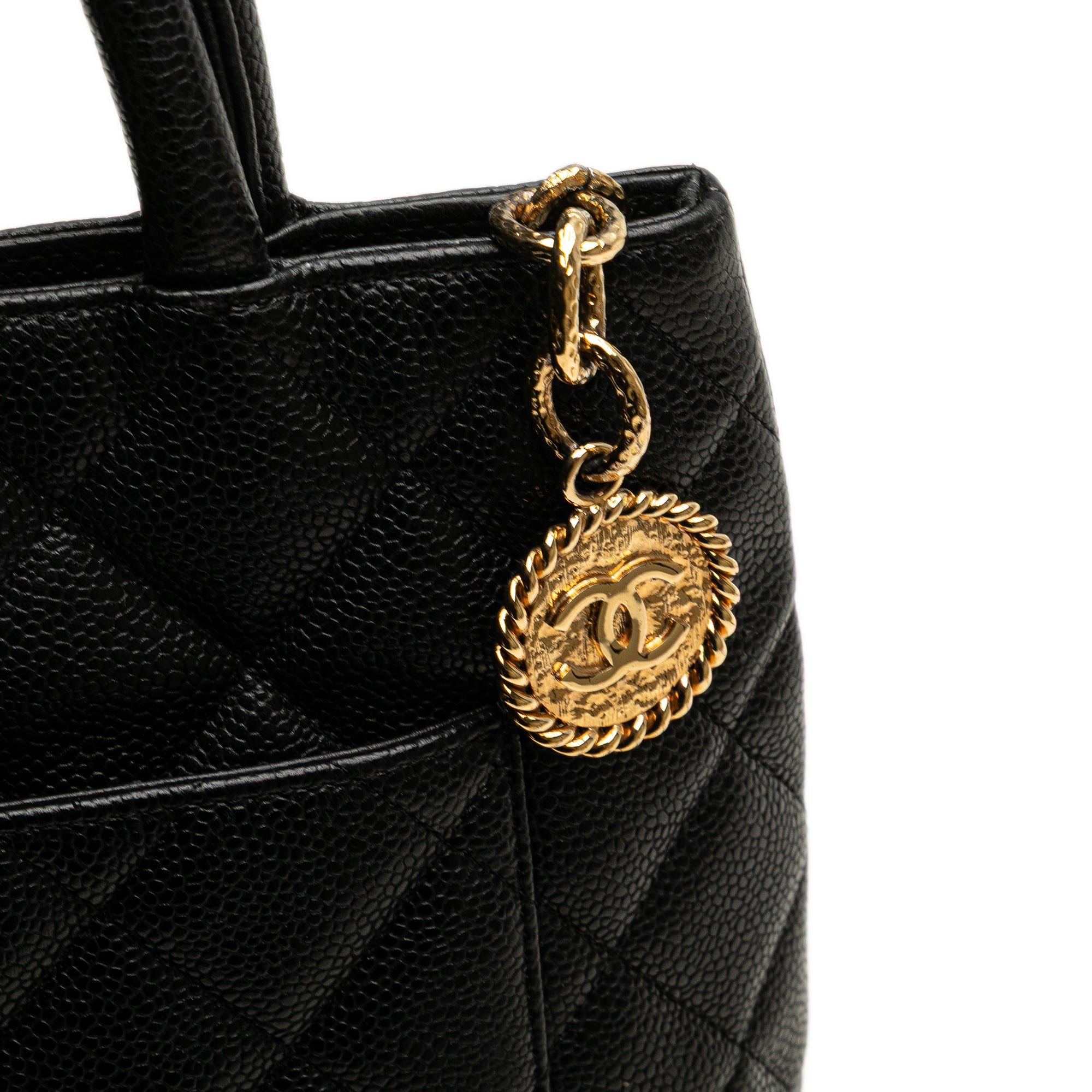 Chanel Caviar Medallion Tote - image 7