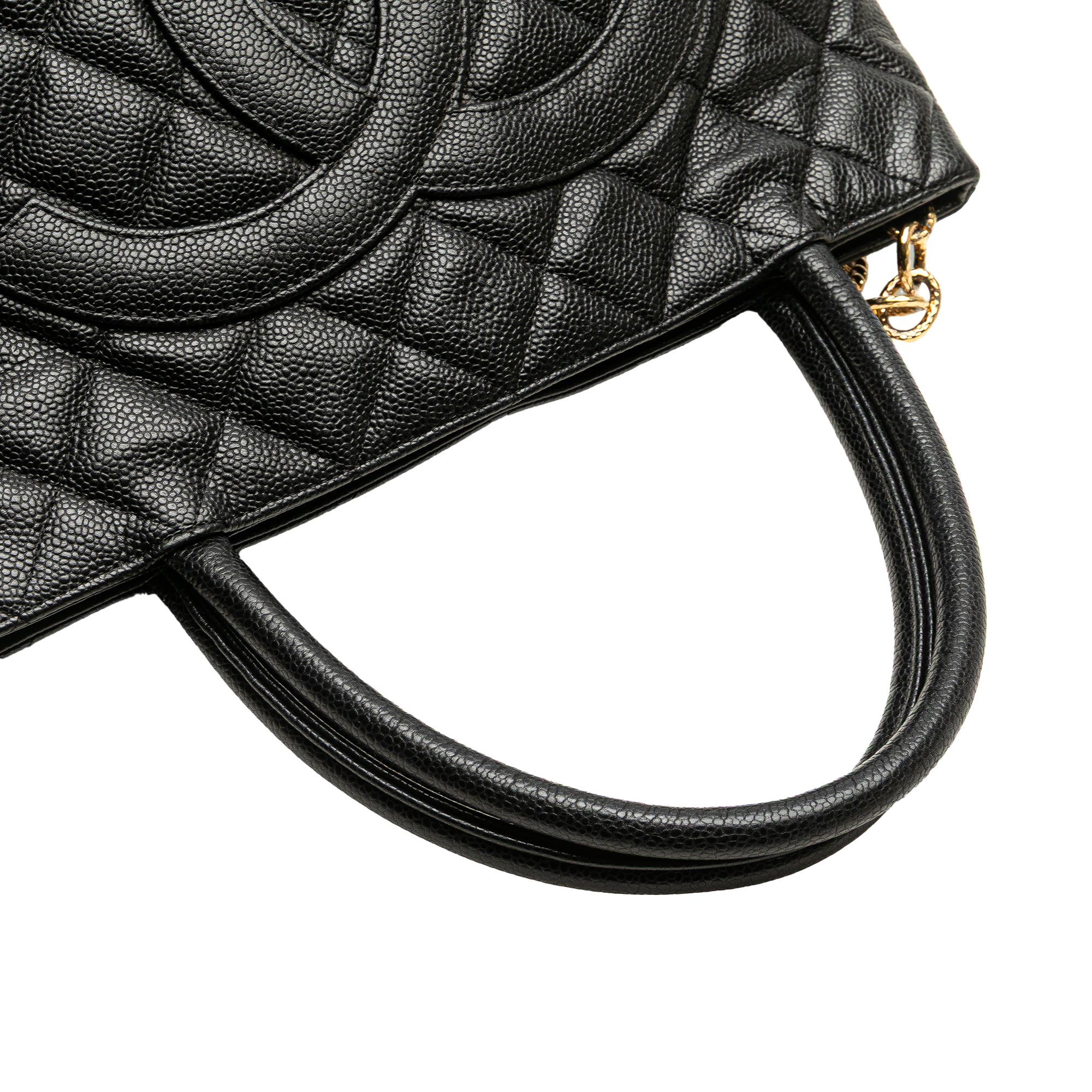 Chanel Caviar Medallion Tote - image 9