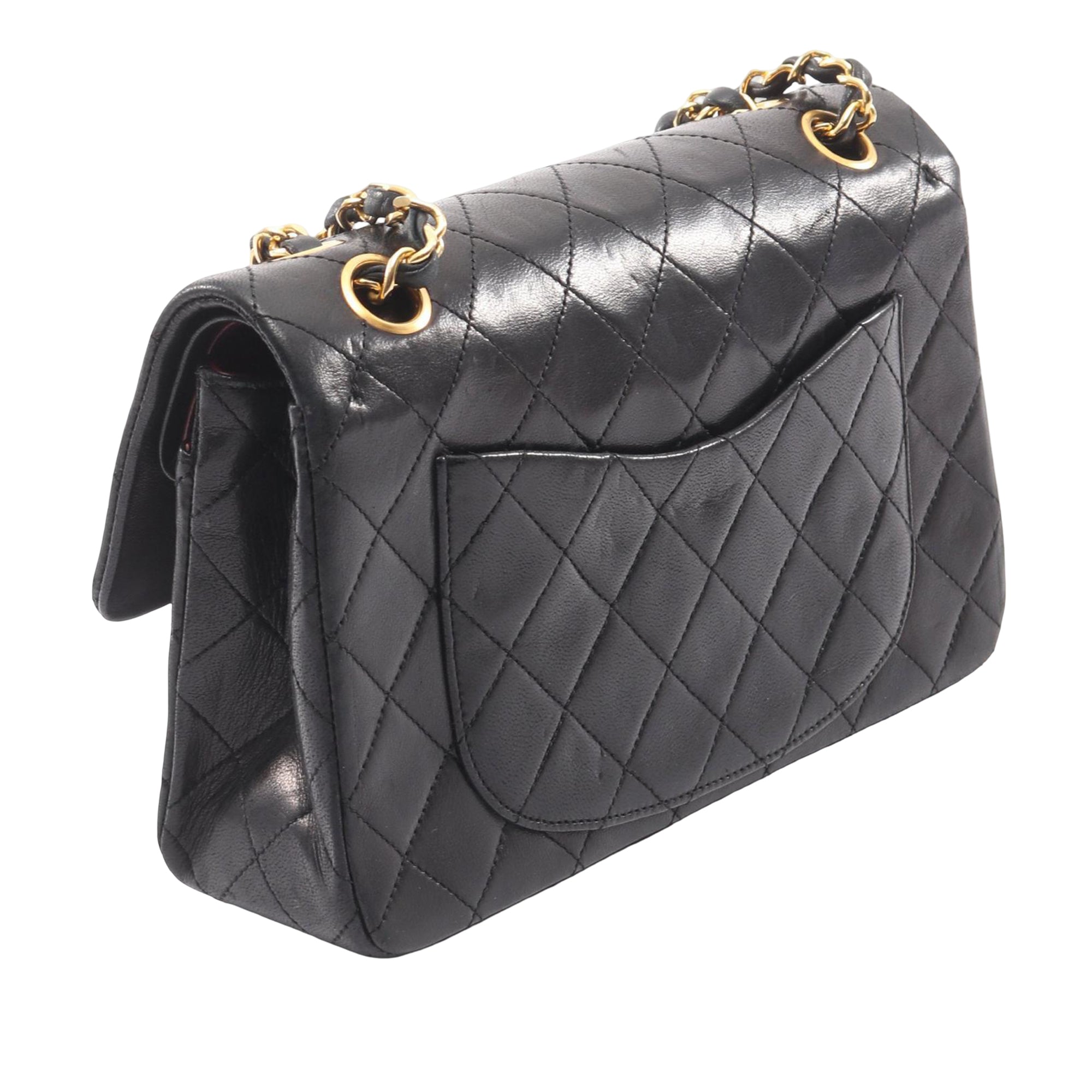 Chanel Small Classic Lambskin Double Flap - image 2