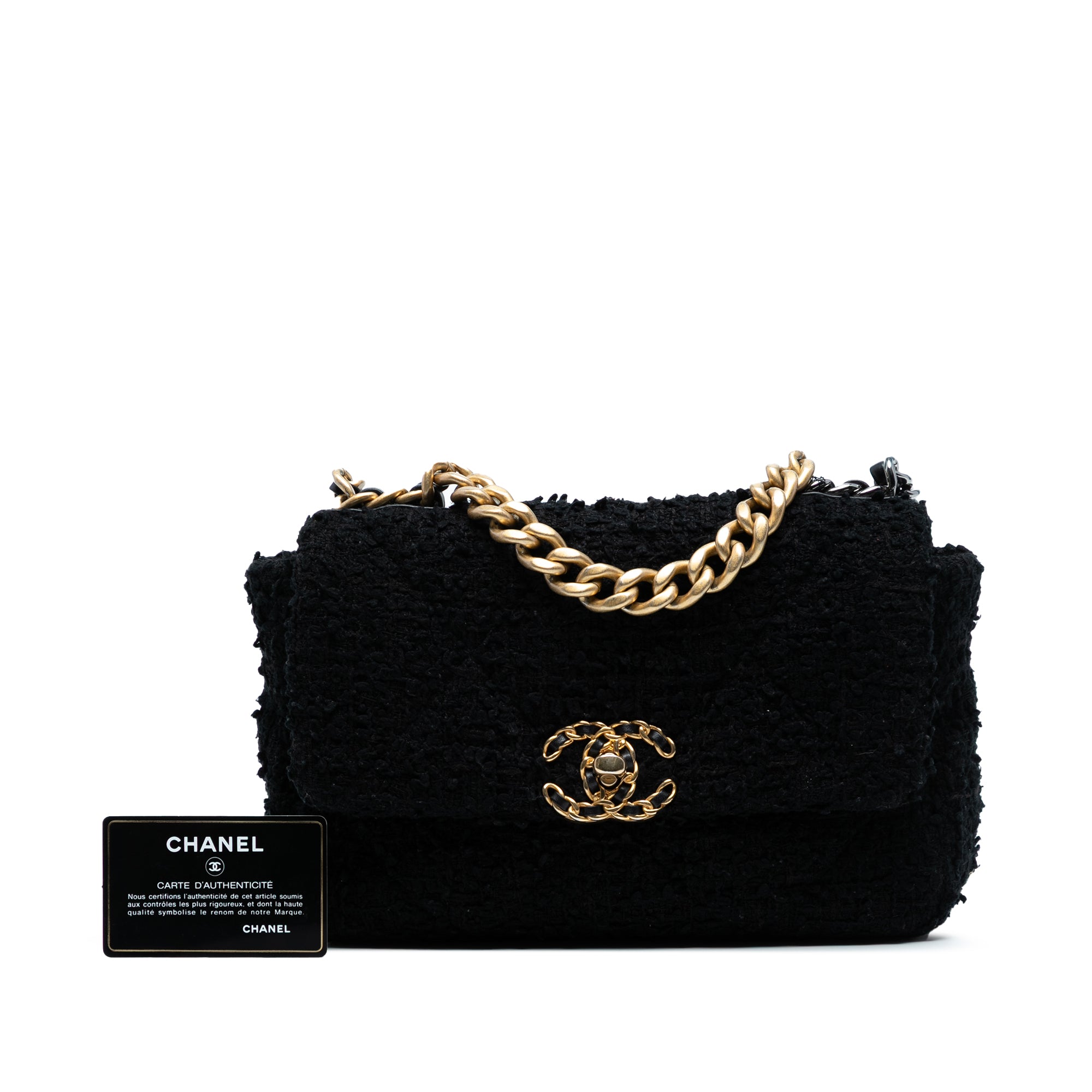 Chanel Medium Tweed 19 Flap - image 8