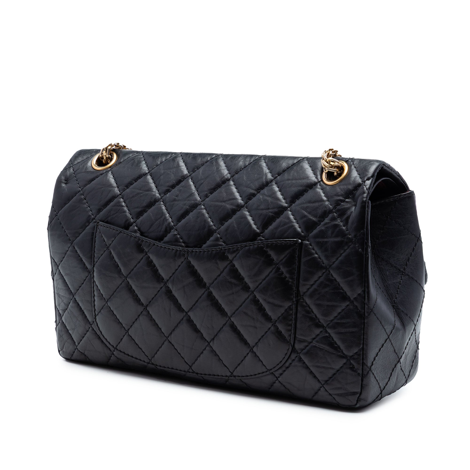 Chanel Quilted Aged Calfskin Reissue 2.55 Double Flap 226 - image 2