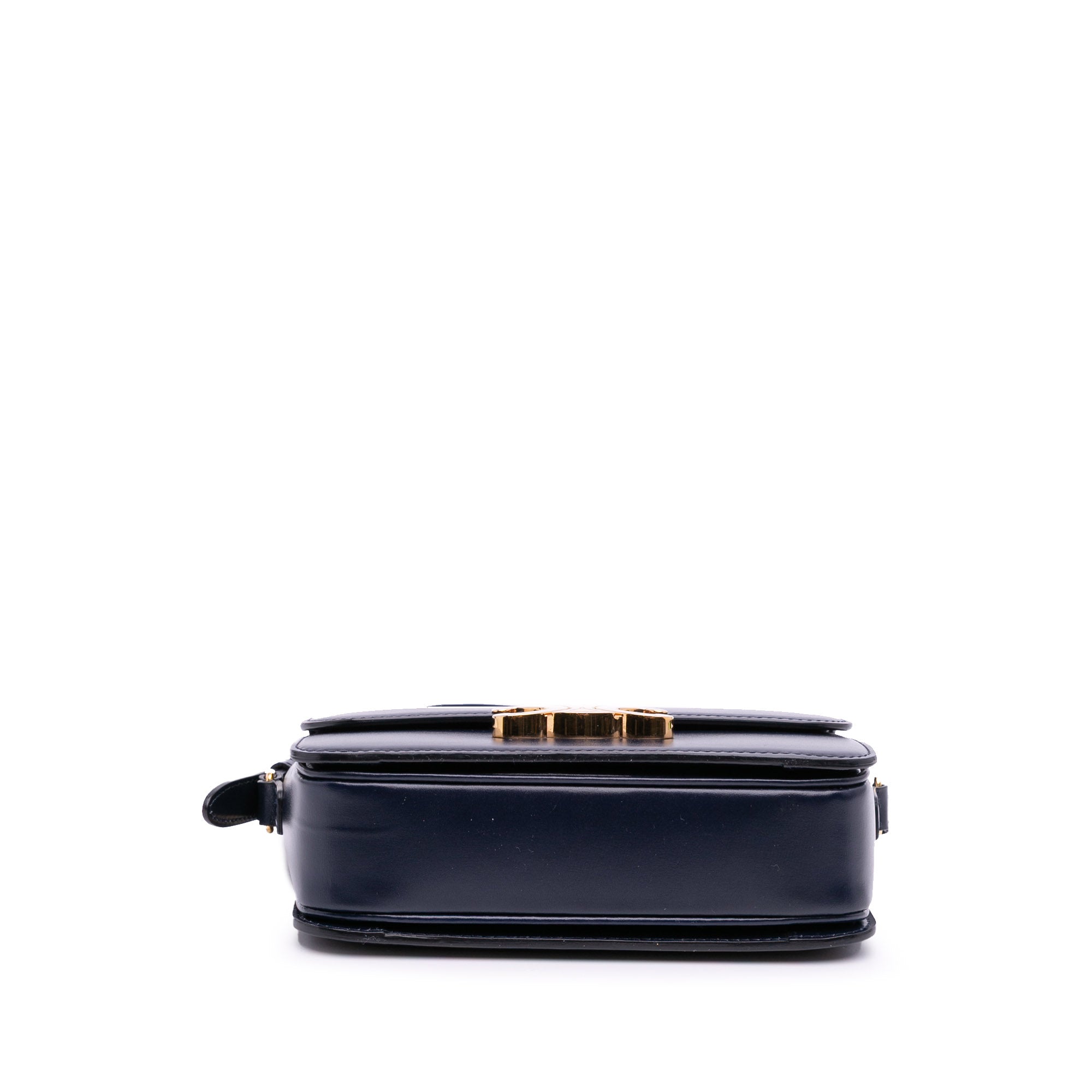 Celine Teen Shiny Calfskin Triomphe Crossbody - image 3