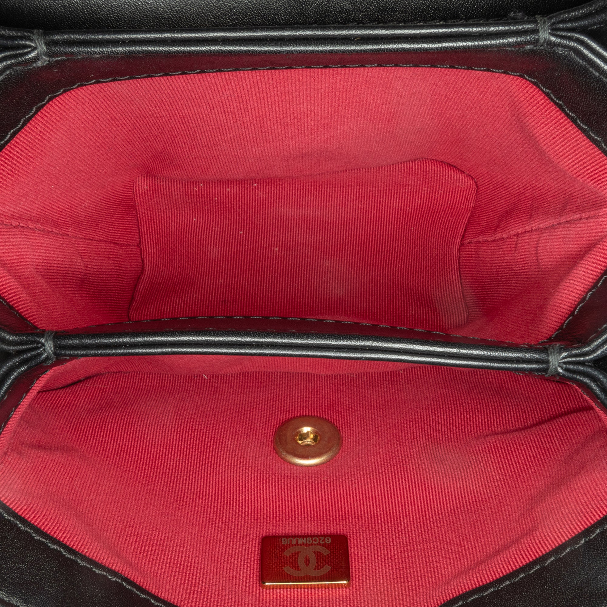 Chanel Quilted Calfskin Pearl Jewel Chain Flap - image 4